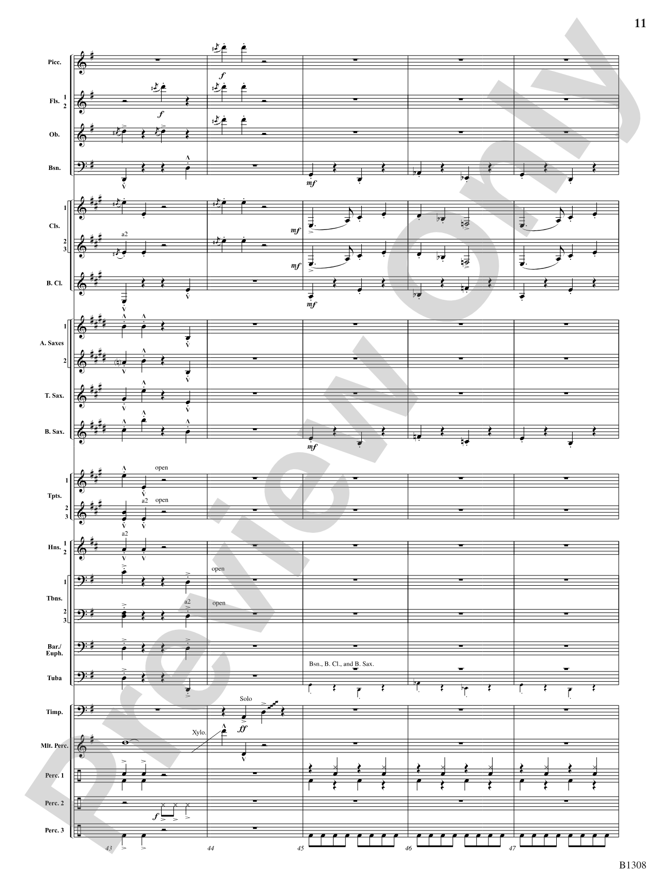 Toboggan Ride: Concert Band Conductor Score & Parts