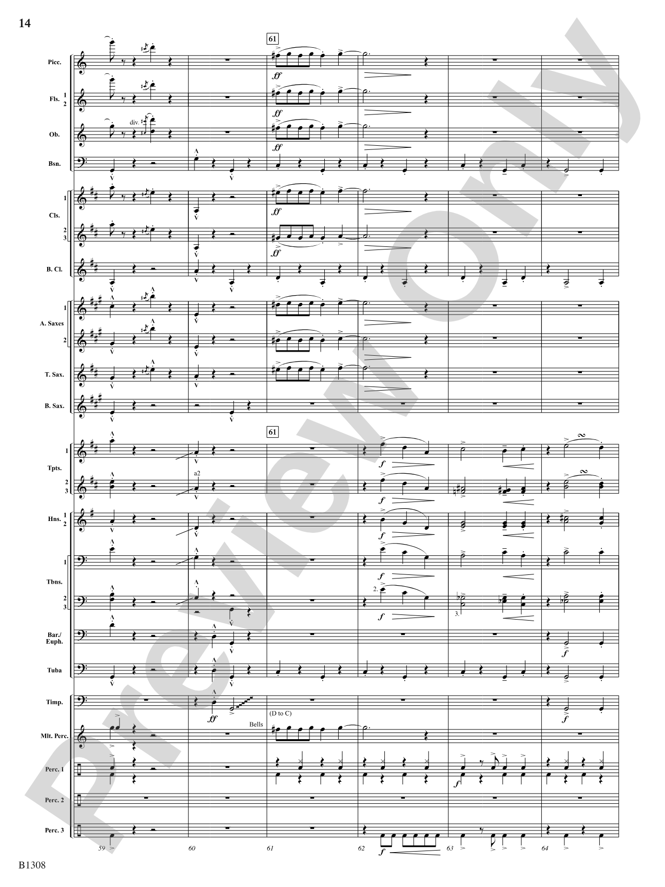 Toboggan Ride: Concert Band Conductor Score & Parts