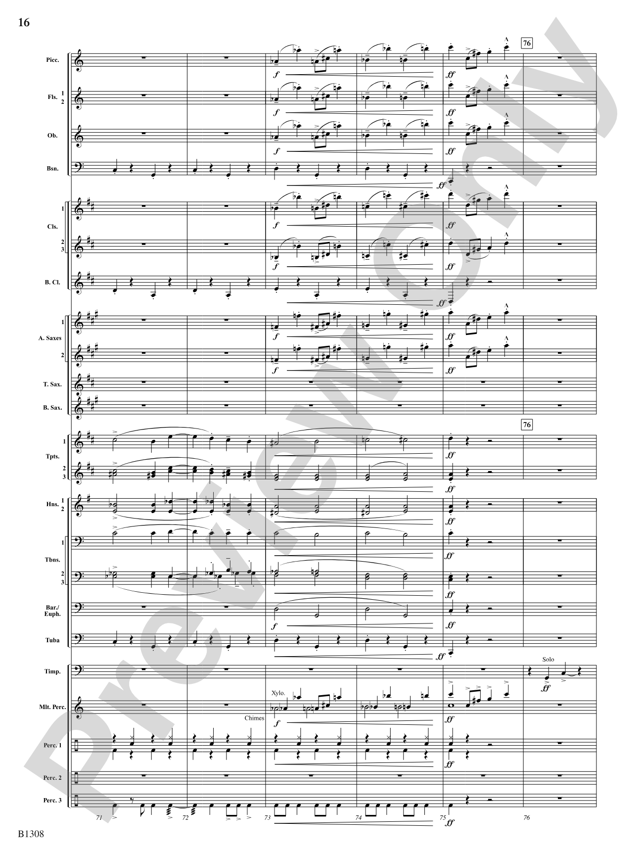 Toboggan Ride: Concert Band Conductor Score & Parts