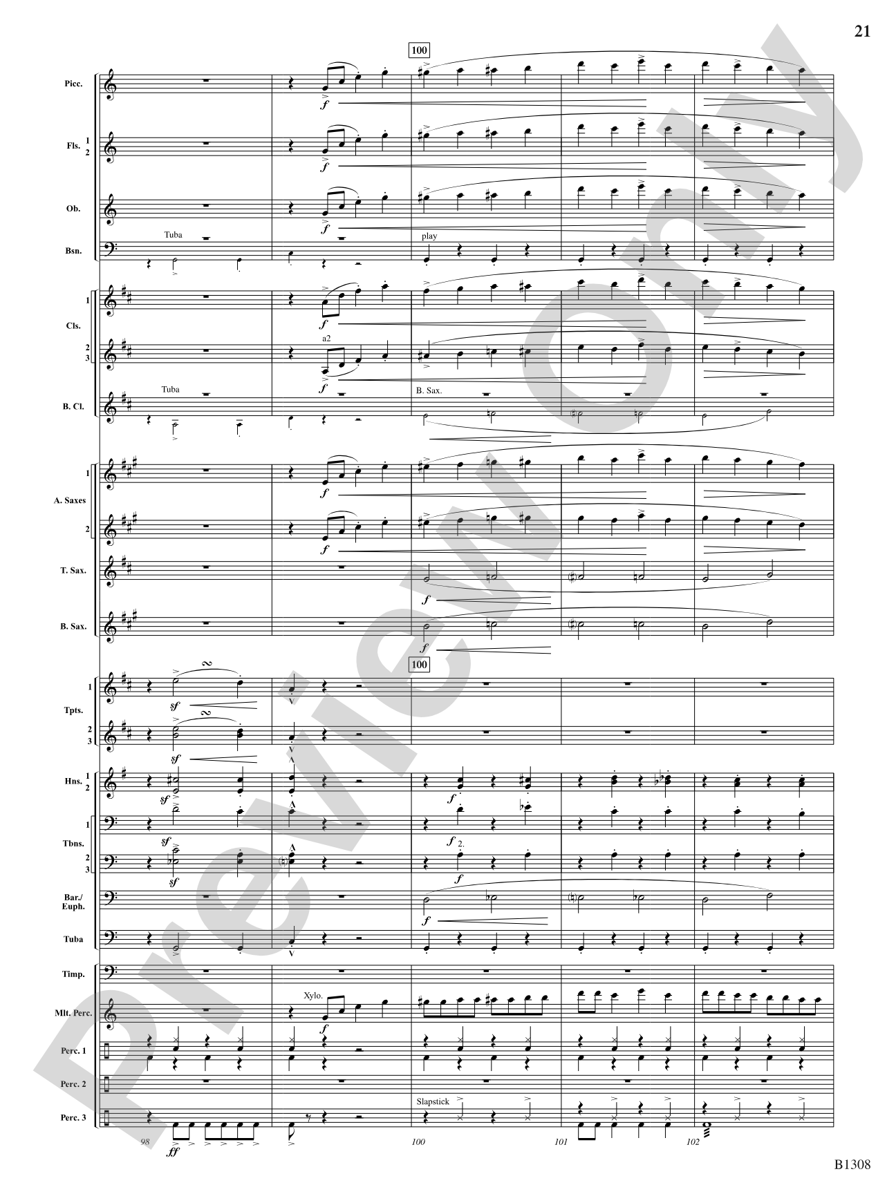 Toboggan Ride: Concert Band Conductor Score & Parts