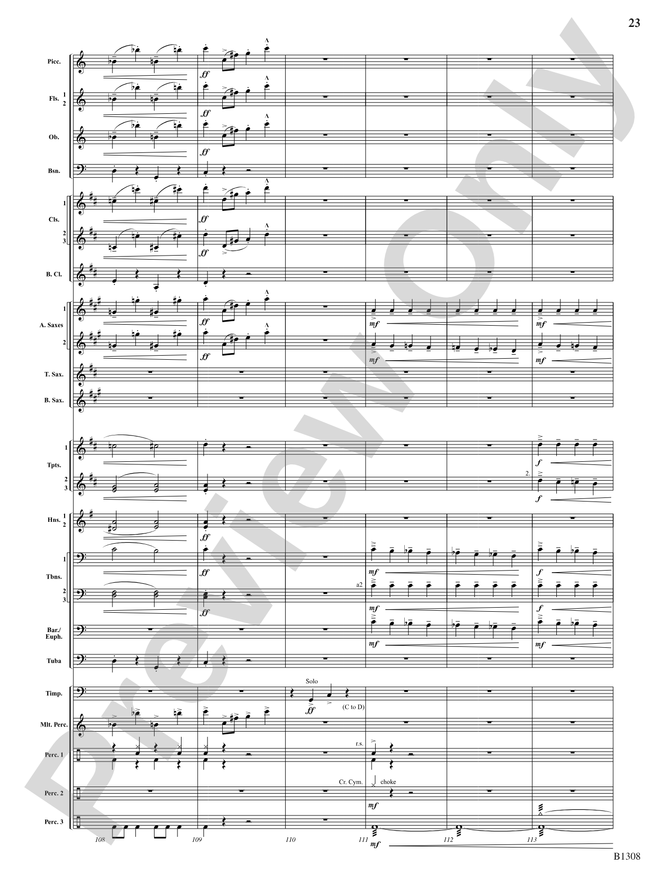 Toboggan Ride: Concert Band Conductor Score & Parts