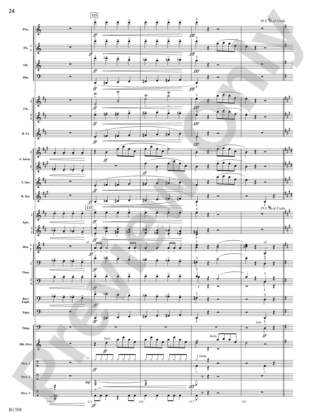 Toboggan Ride: Concert Band Conductor Score & Parts