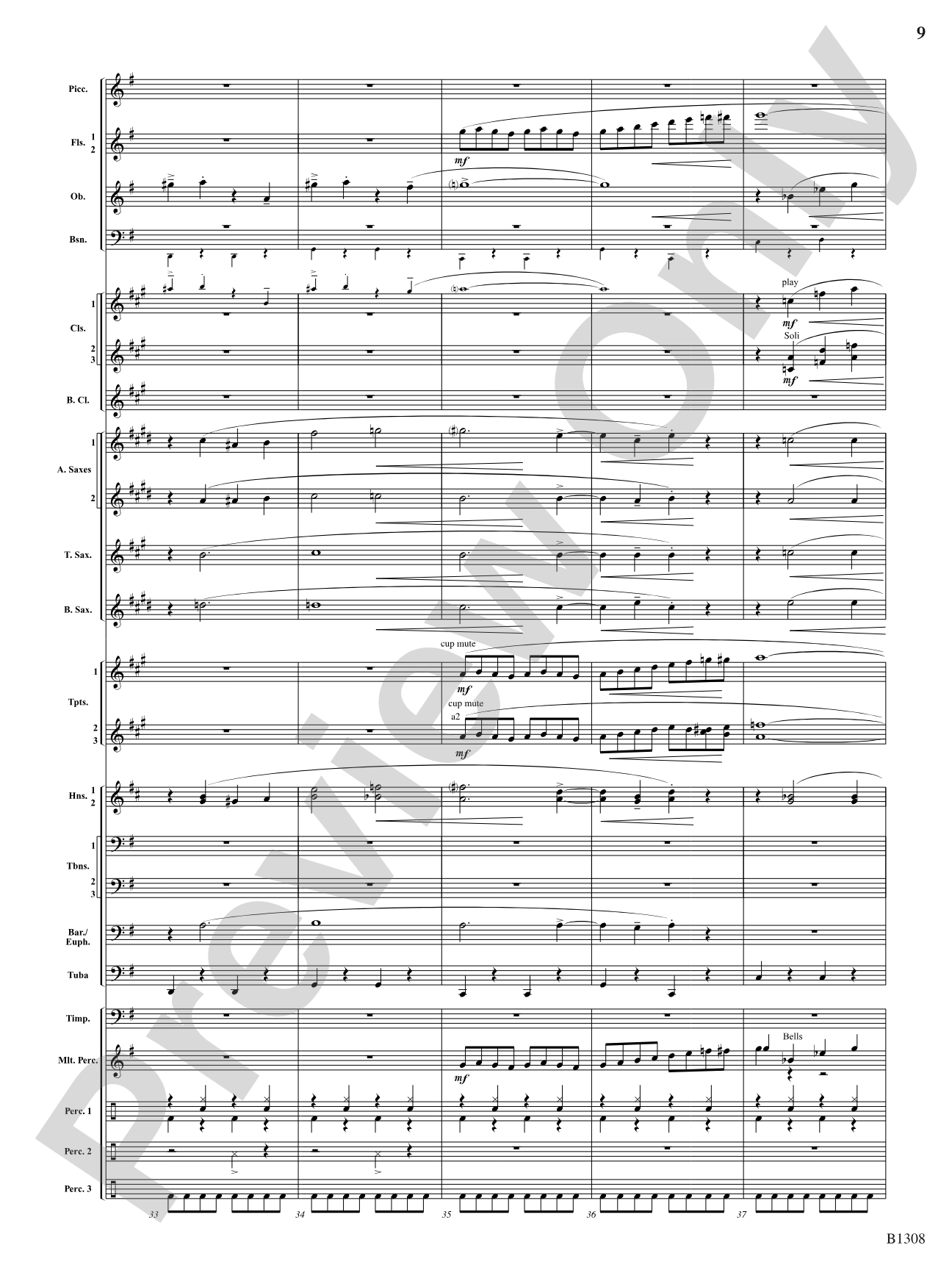 Toboggan Ride: Concert Band Conductor Score & Parts