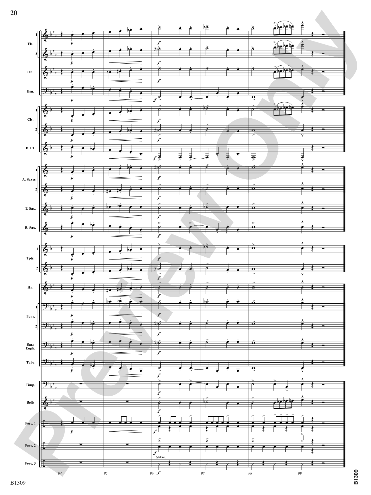 Hanukkah Highlights: Concert Band Conductor Score & Parts