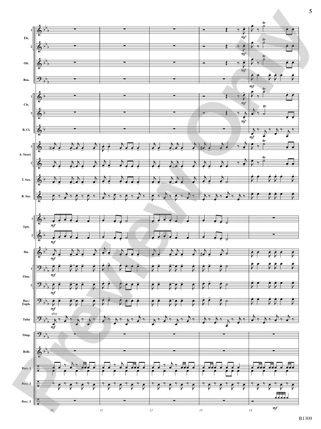 Hanukkah Highlights: Concert Band Conductor Score & Parts