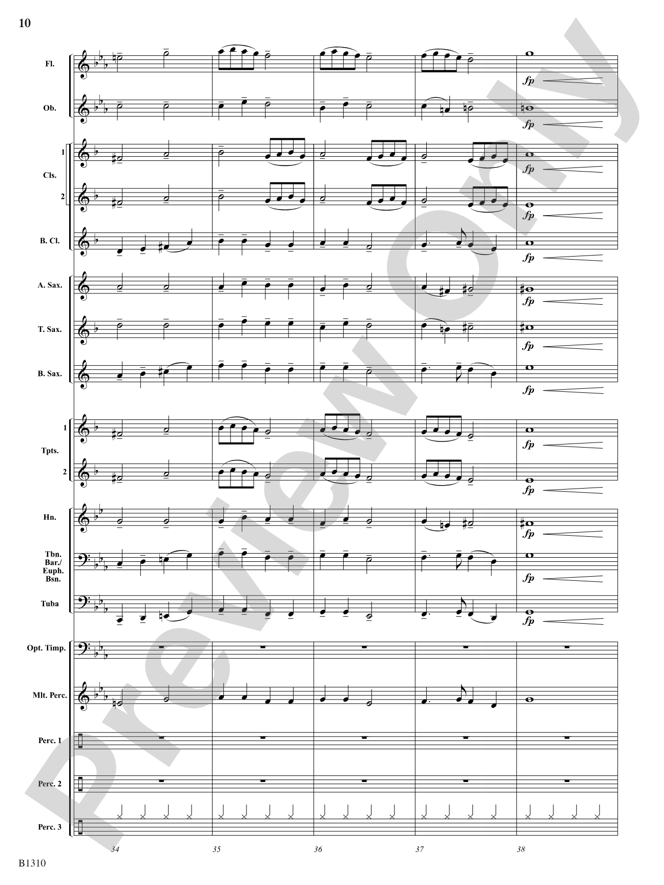 Antiphonal Celebration: Concert Band Conductor Score & Parts