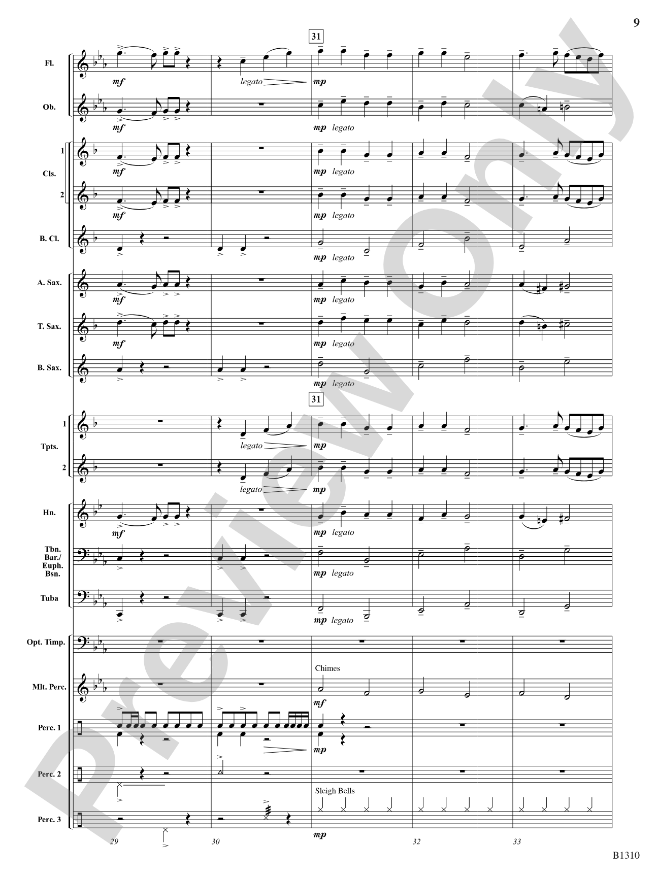 Antiphonal Celebration: Concert Band Conductor Score & Parts