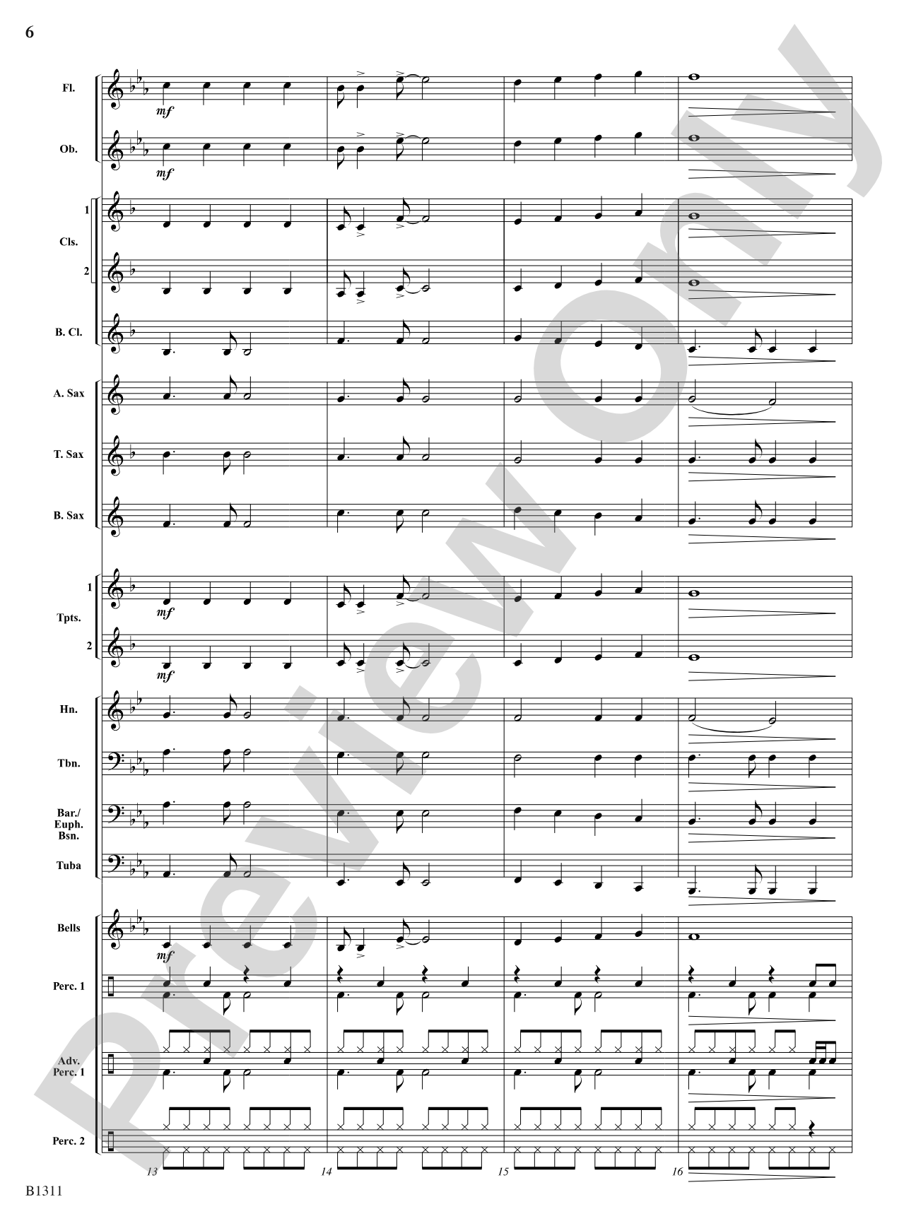 Santa's Rockin' Holiday Mix (featuring Jolly Old Saint Nicholas and Deck the Halls): Concert Band Conductor Score & Parts