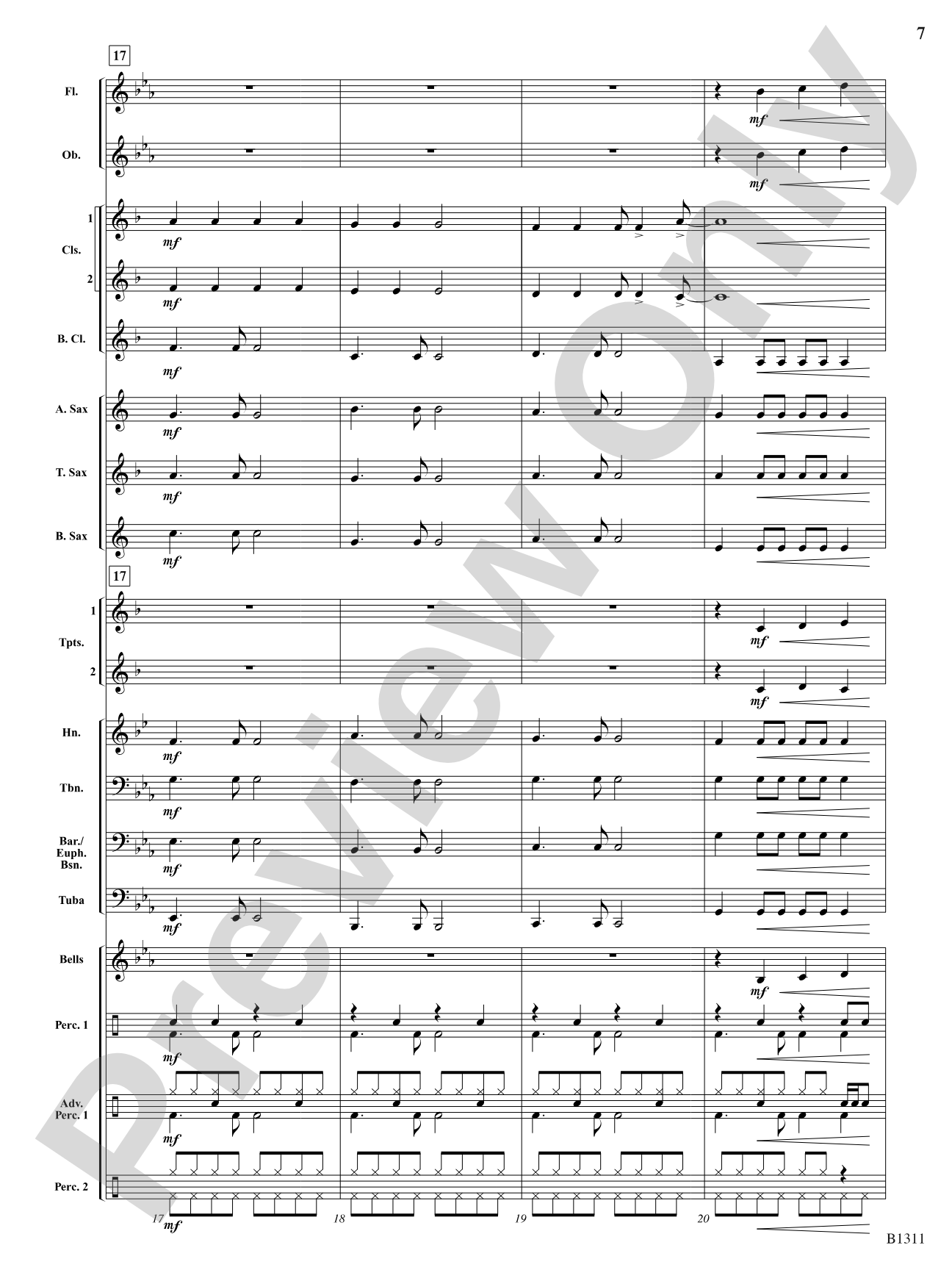 Santa's Rockin' Holiday Mix (featuring Jolly Old Saint Nicholas and Deck the Halls): Concert Band Conductor Score & Parts