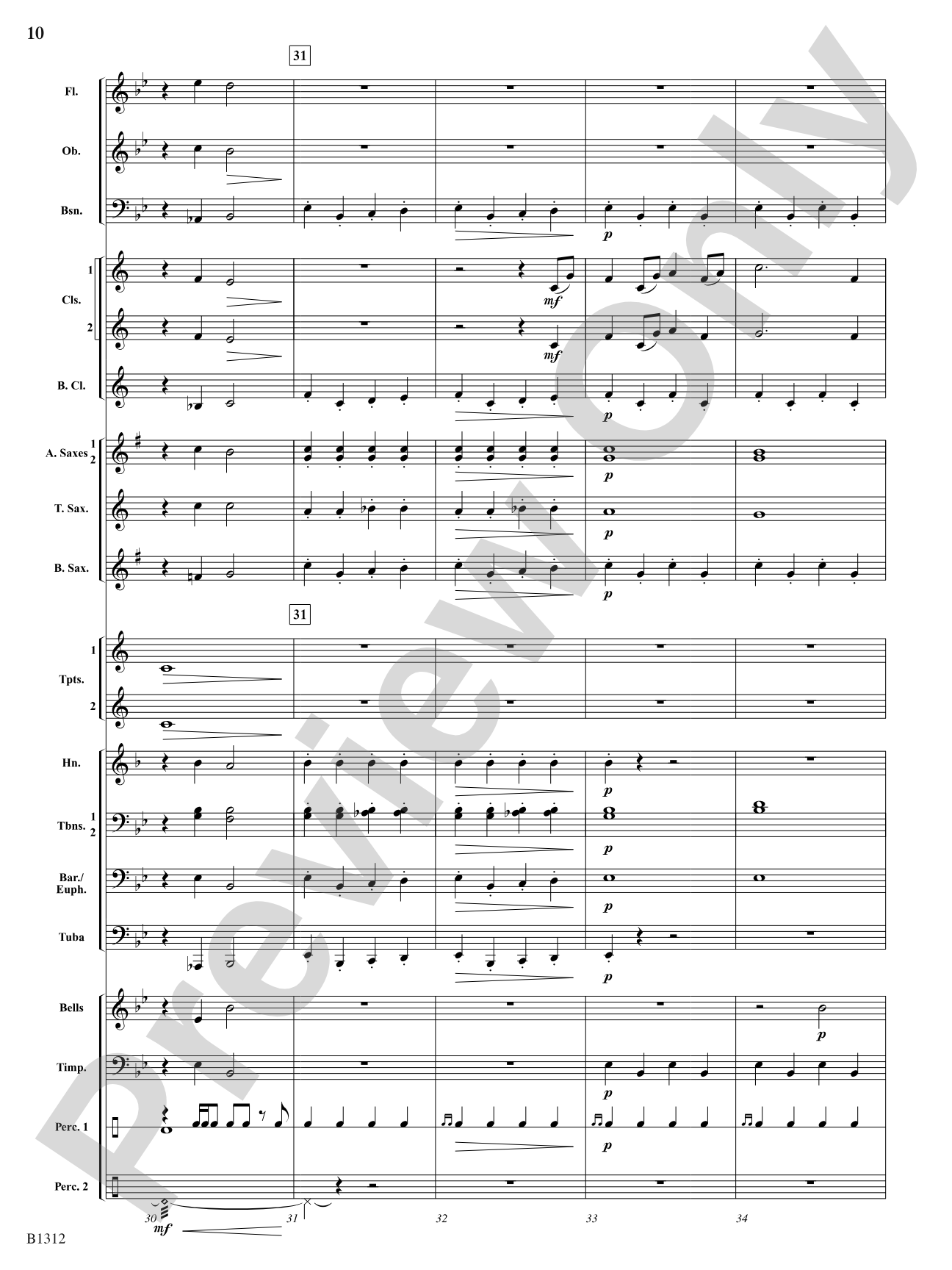 Grand Canyon Jubilee (Fanfare and March): Concert Band Conductor Score & Parts