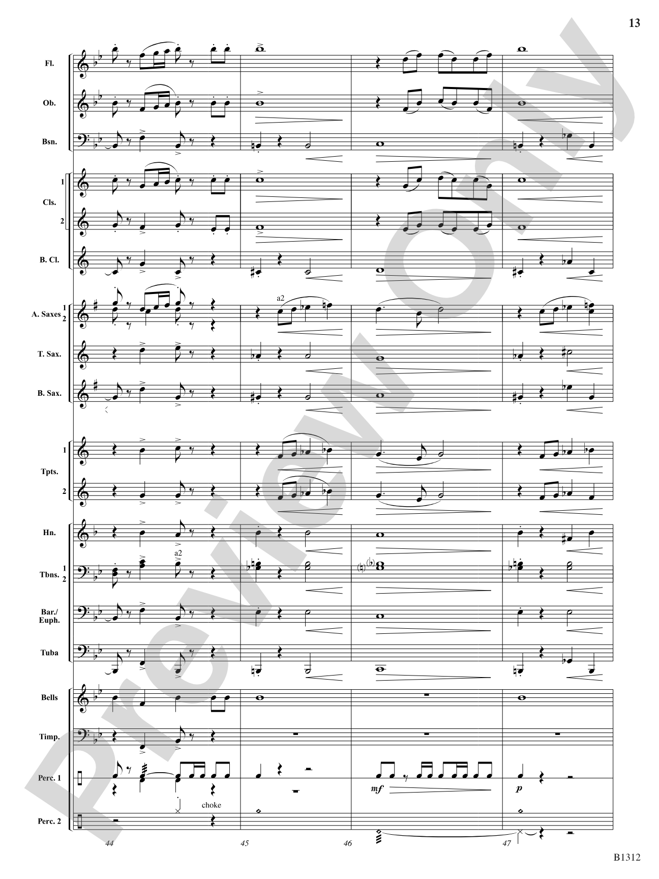 Grand Canyon Jubilee (Fanfare and March): Concert Band Conductor Score & Parts