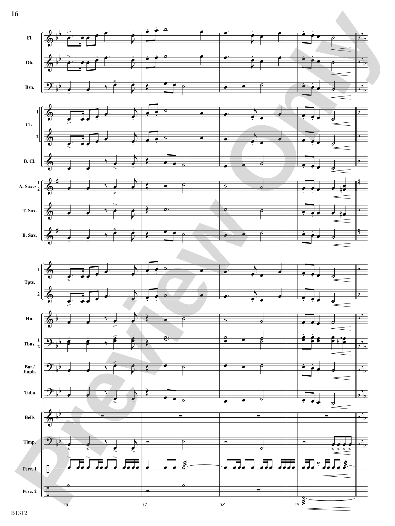 Grand Canyon Jubilee (Fanfare and March): Concert Band Conductor Score & Parts