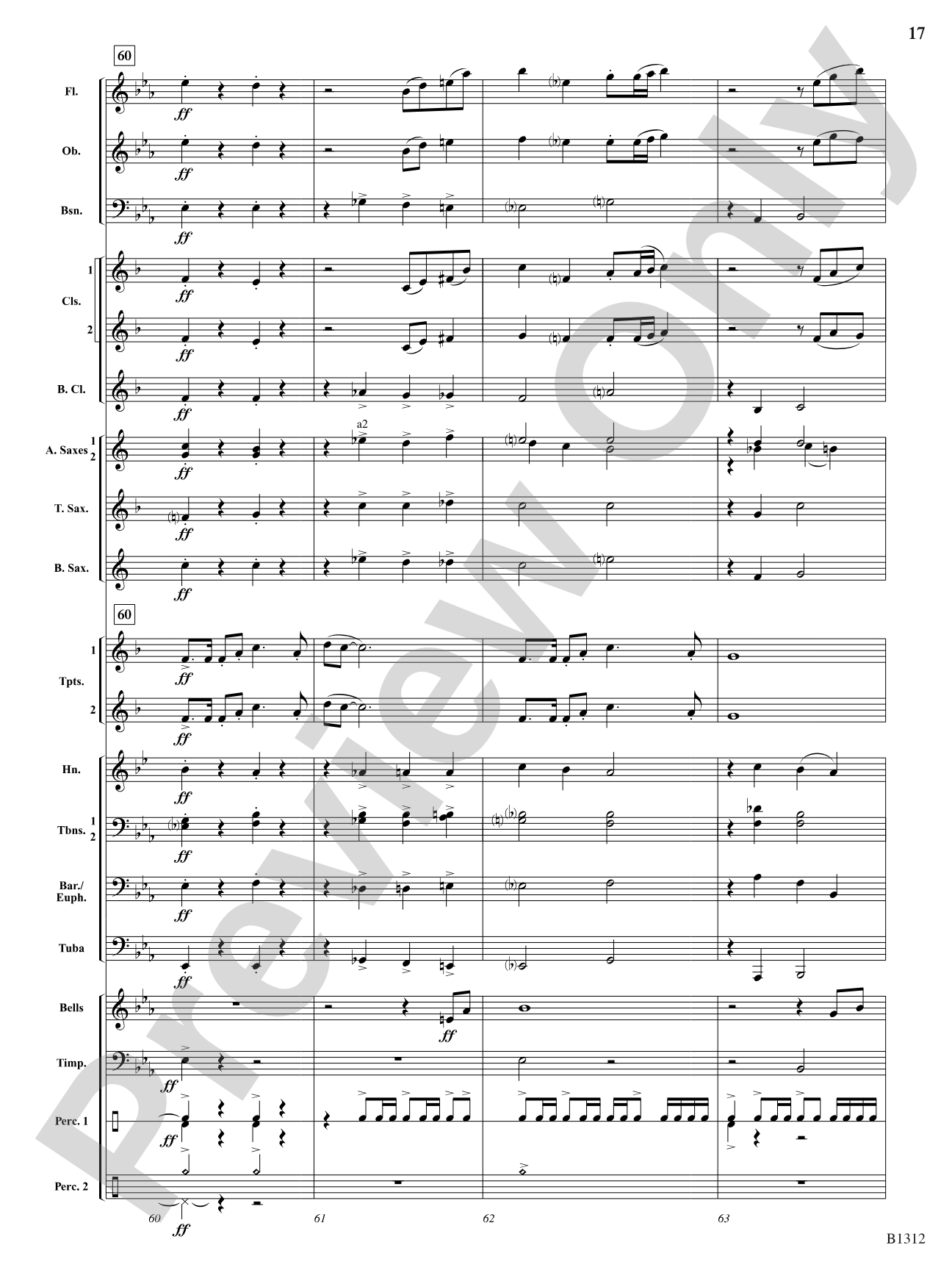 Grand Canyon Jubilee (Fanfare and March): Concert Band Conductor Score & Parts