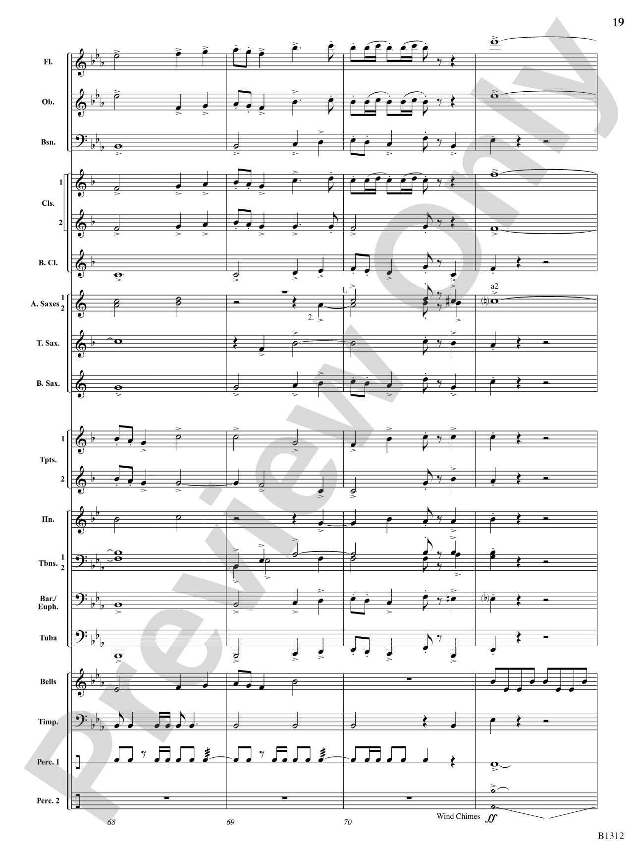 Grand Canyon Jubilee (Fanfare and March): Concert Band Conductor Score & Parts