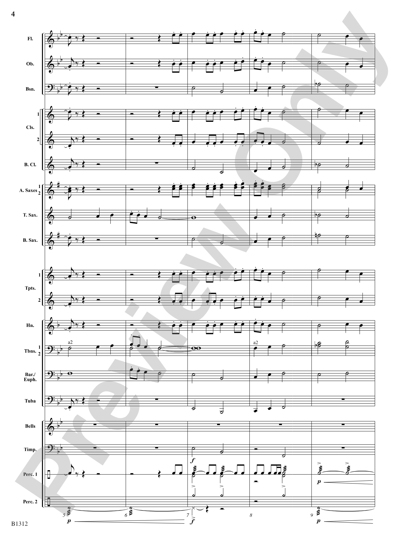 Grand Canyon Jubilee (Fanfare and March): Concert Band Conductor Score & Parts