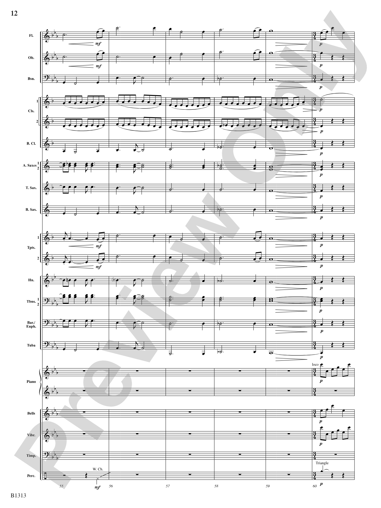 Sojourn: Concert Band Conductor Score & Parts
