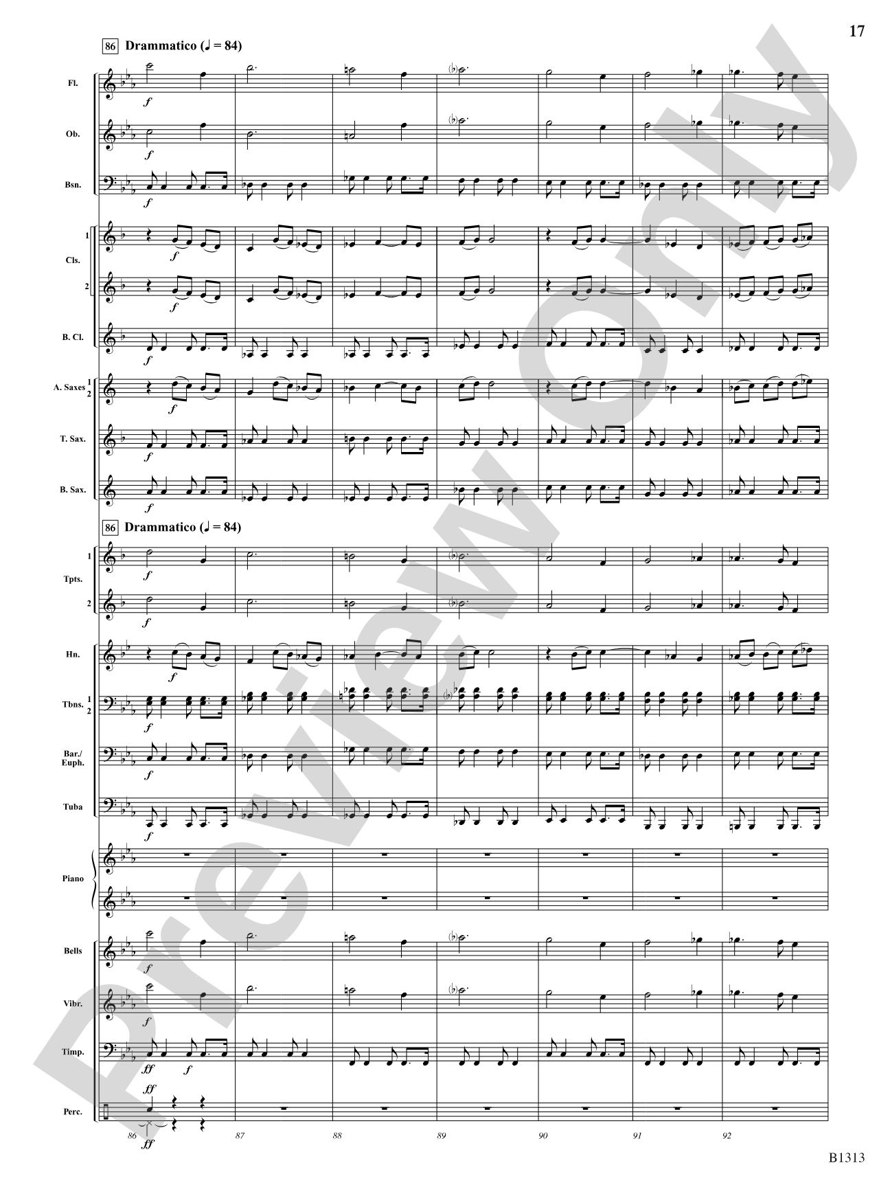 Sojourn: Concert Band Conductor Score & Parts