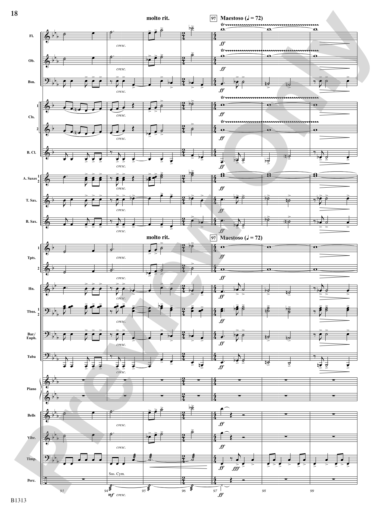 Sojourn: Concert Band Conductor Score & Parts