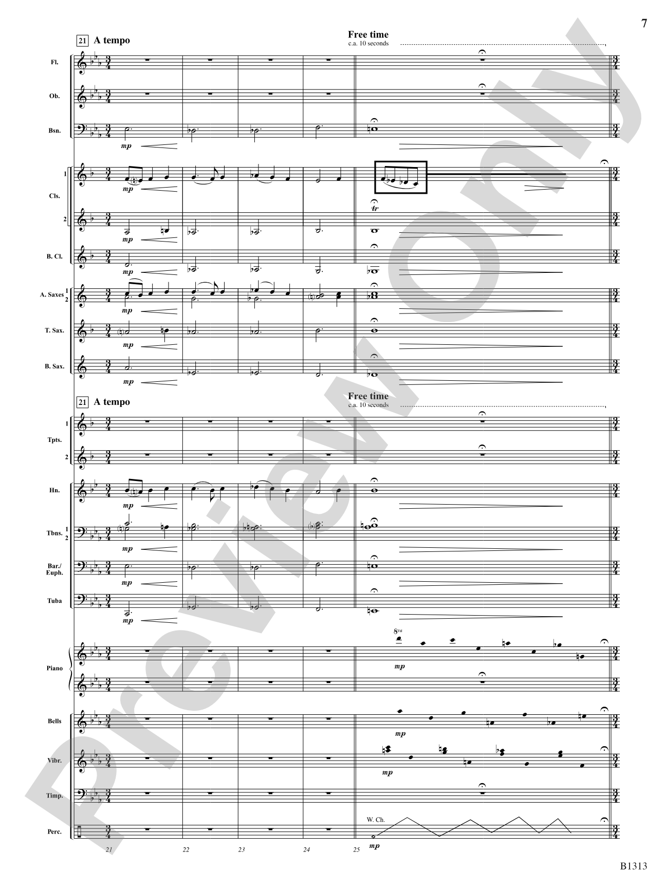Sojourn: Concert Band Conductor Score & Parts