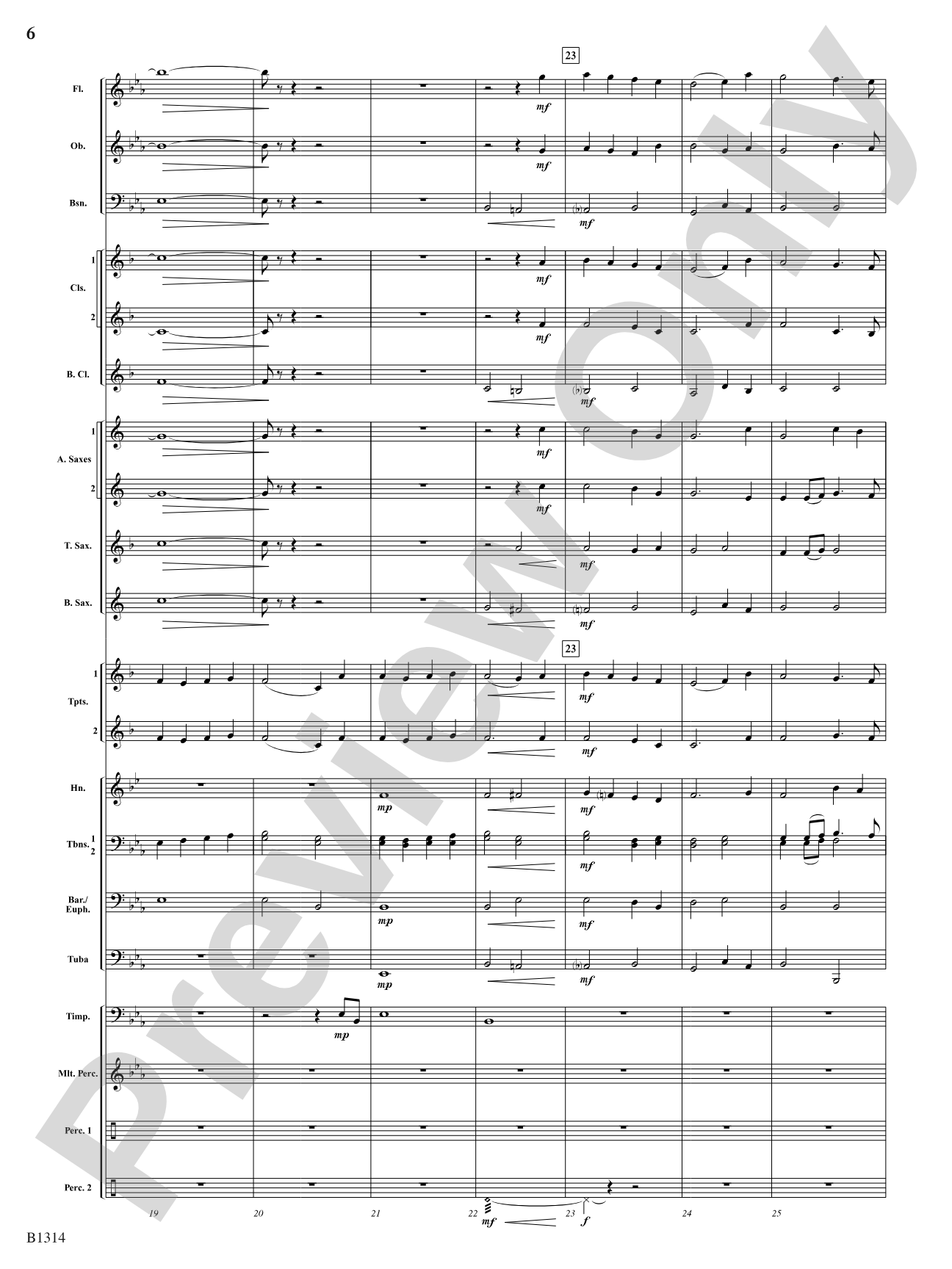 Fantasia on a Christmas Carol (based on O Come, All Ye Faithful): Concert Band Conductor Score & Parts