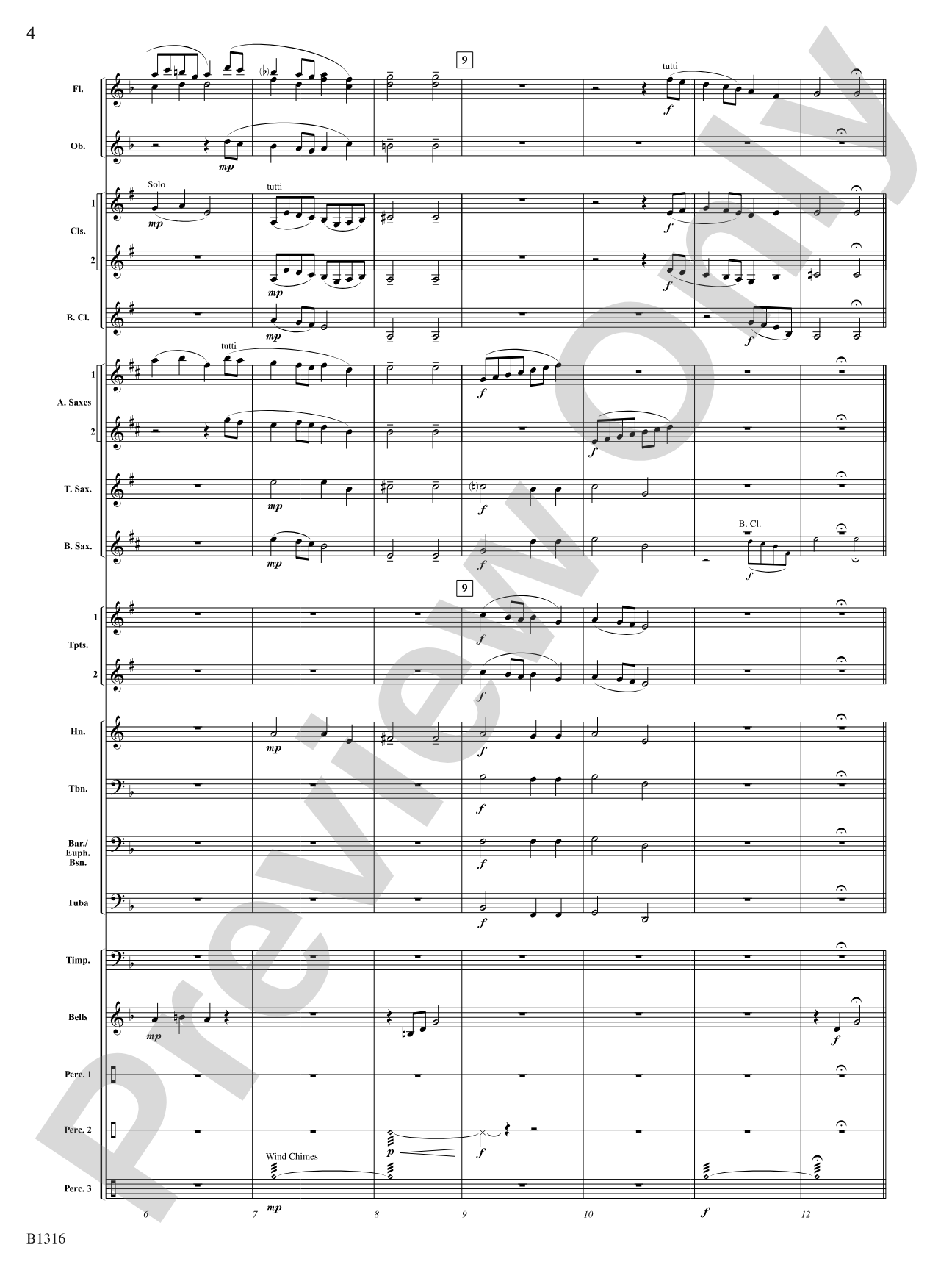 Reaching the Summit: Concert Band Conductor Score & Parts