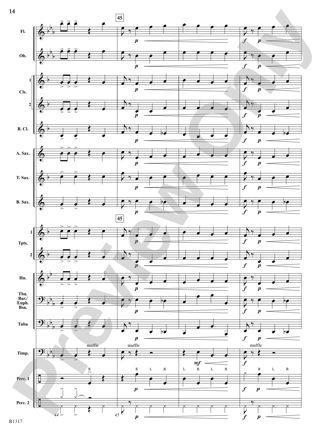 Trash Cancerto (An Uncanny Work in a Classical Style): Concert Band Conductor Score & Parts