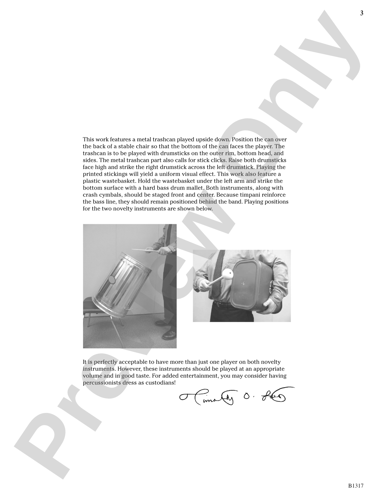 Trash Cancerto (An Uncanny Work in a Classical Style): Concert Band Conductor Score & Parts
