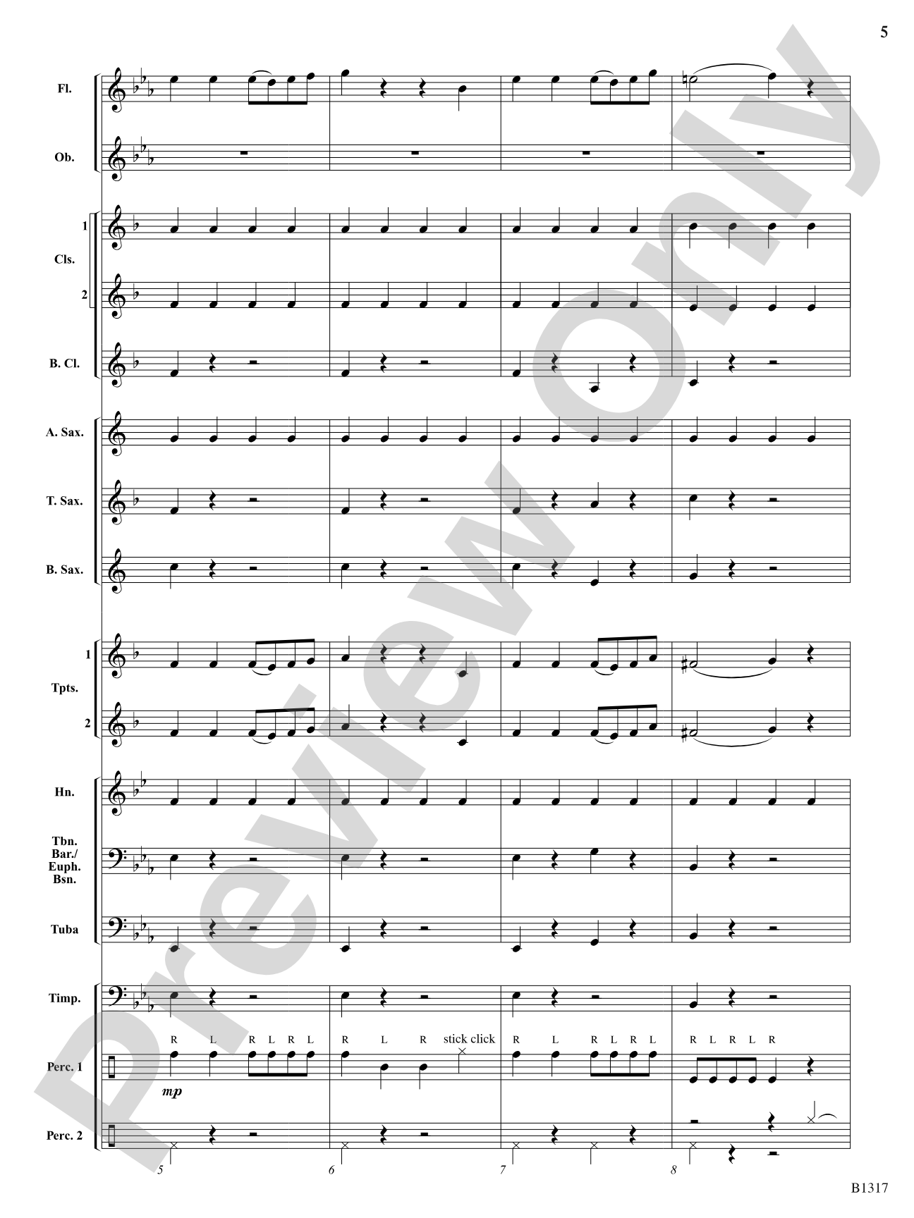 Trash Cancerto (An Uncanny Work in a Classical Style): Concert Band Conductor Score & Parts