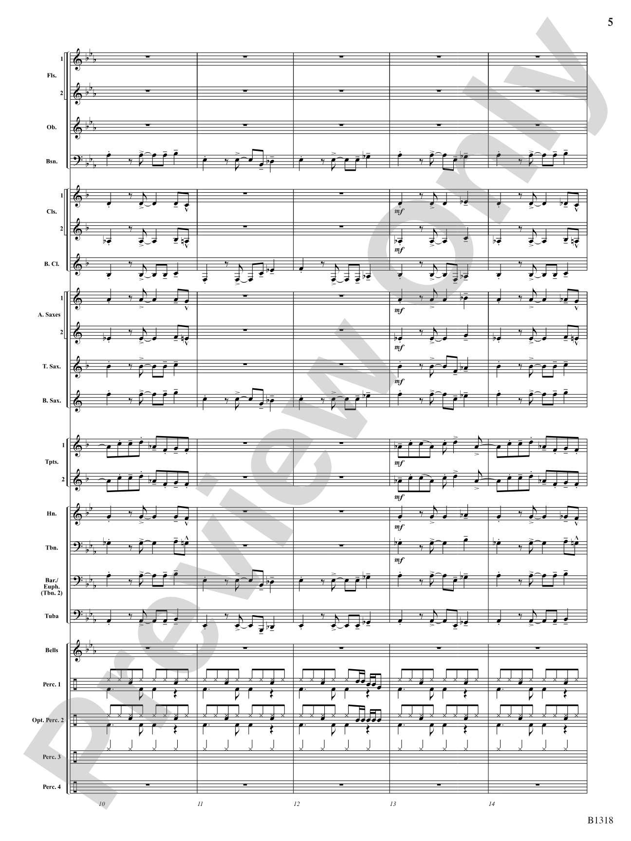 Trumpets Rock!: Concert Band Conductor Score & Parts