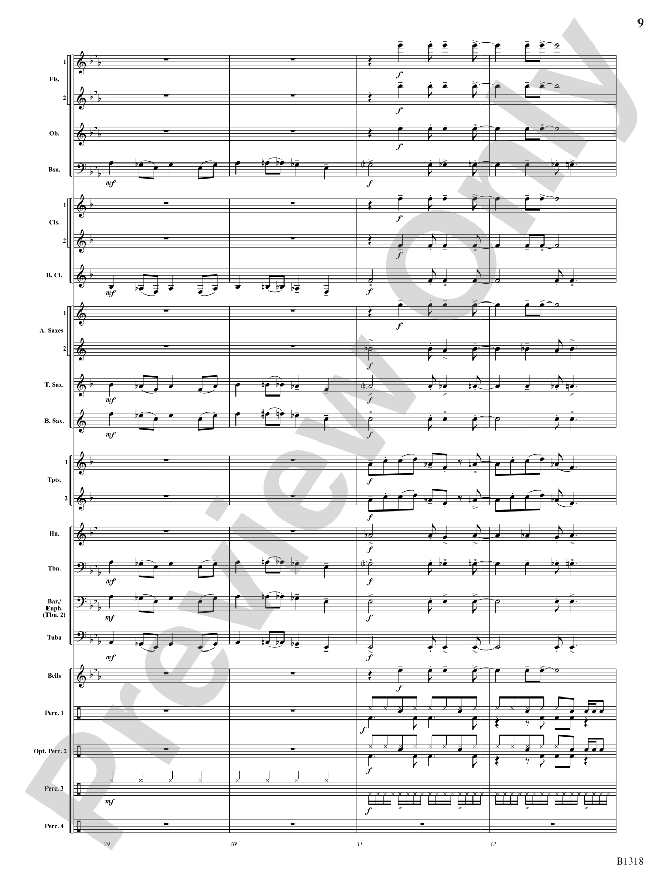 Trumpets Rock!: Concert Band Conductor Score & Parts