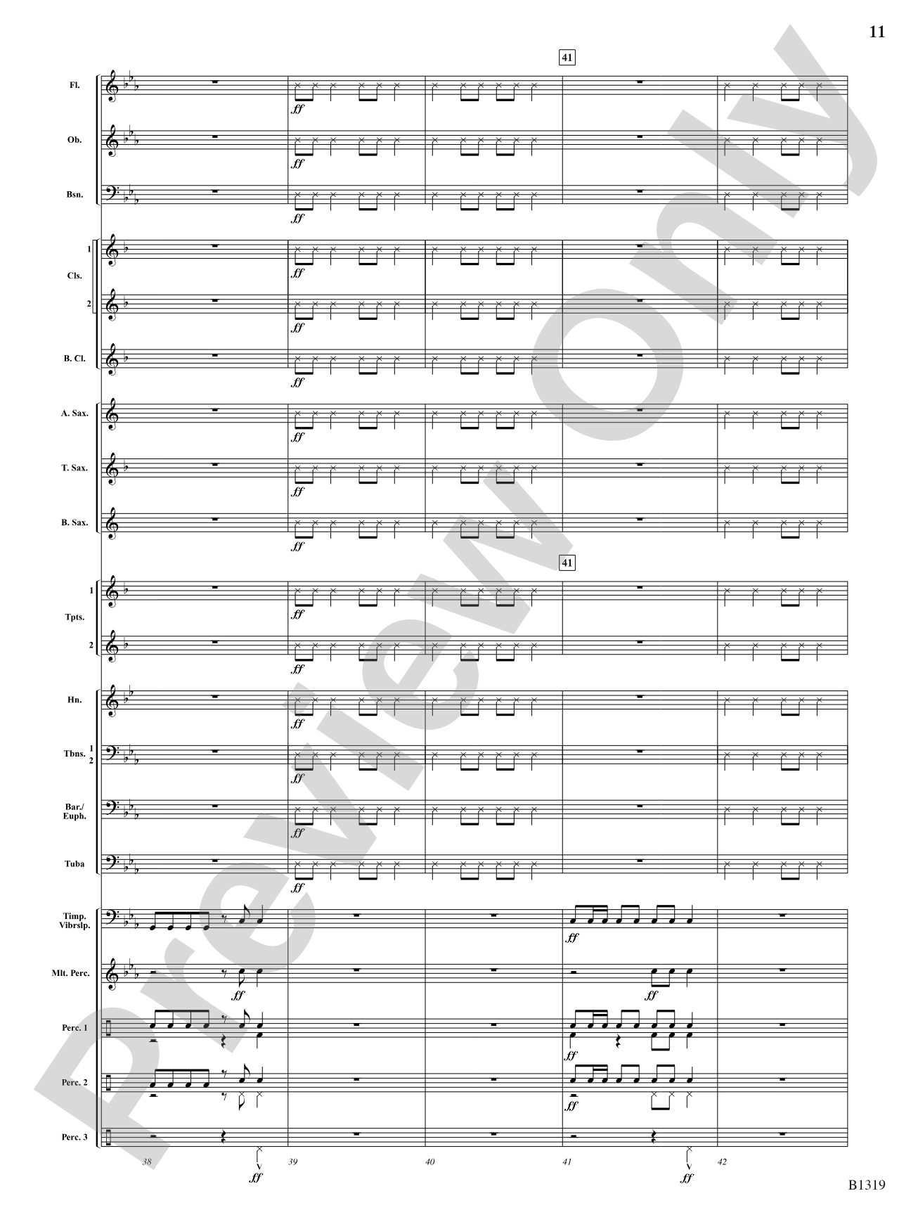 Legend of the Nighthawk: Concert Band Conductor Score & Parts