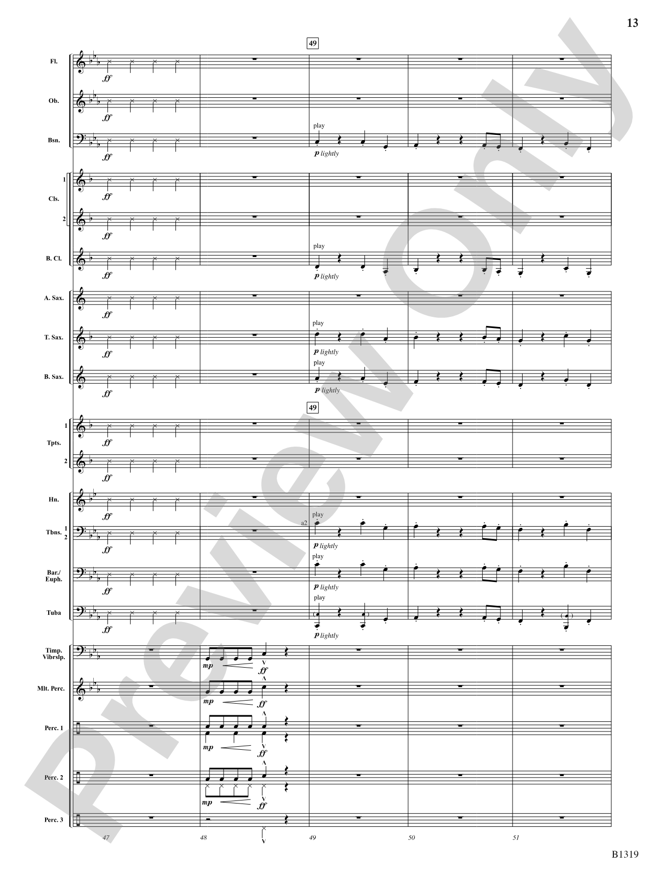 Legend of the Nighthawk: Concert Band Conductor Score & Parts