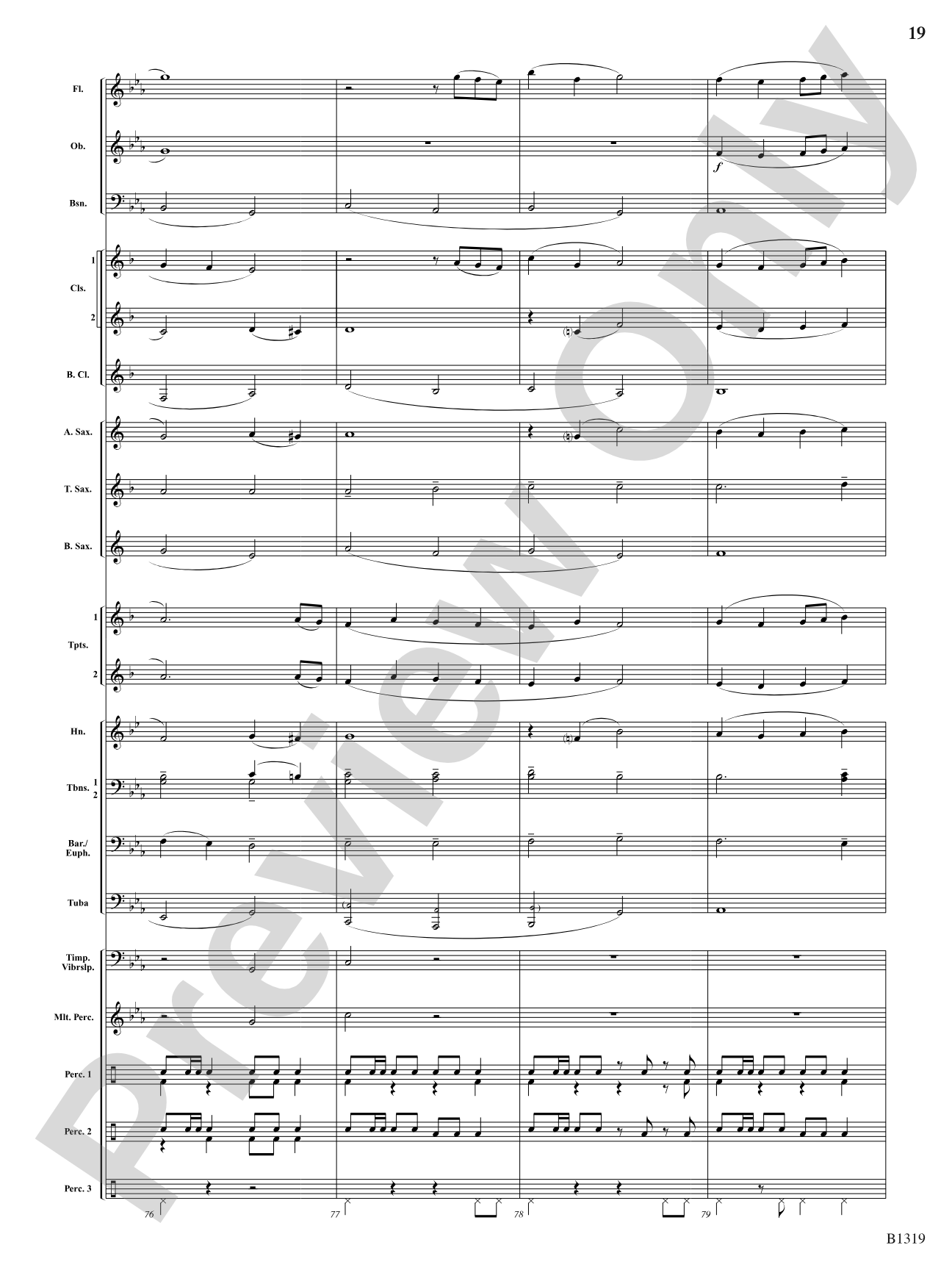 Legend of the Nighthawk: Concert Band Conductor Score & Parts