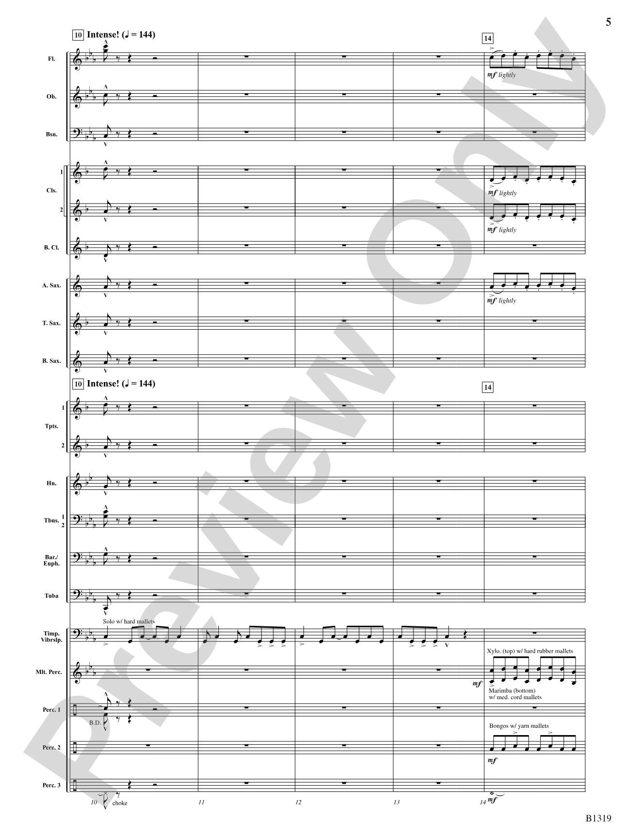 Legend of the Nighthawk: Concert Band Conductor Score & Parts