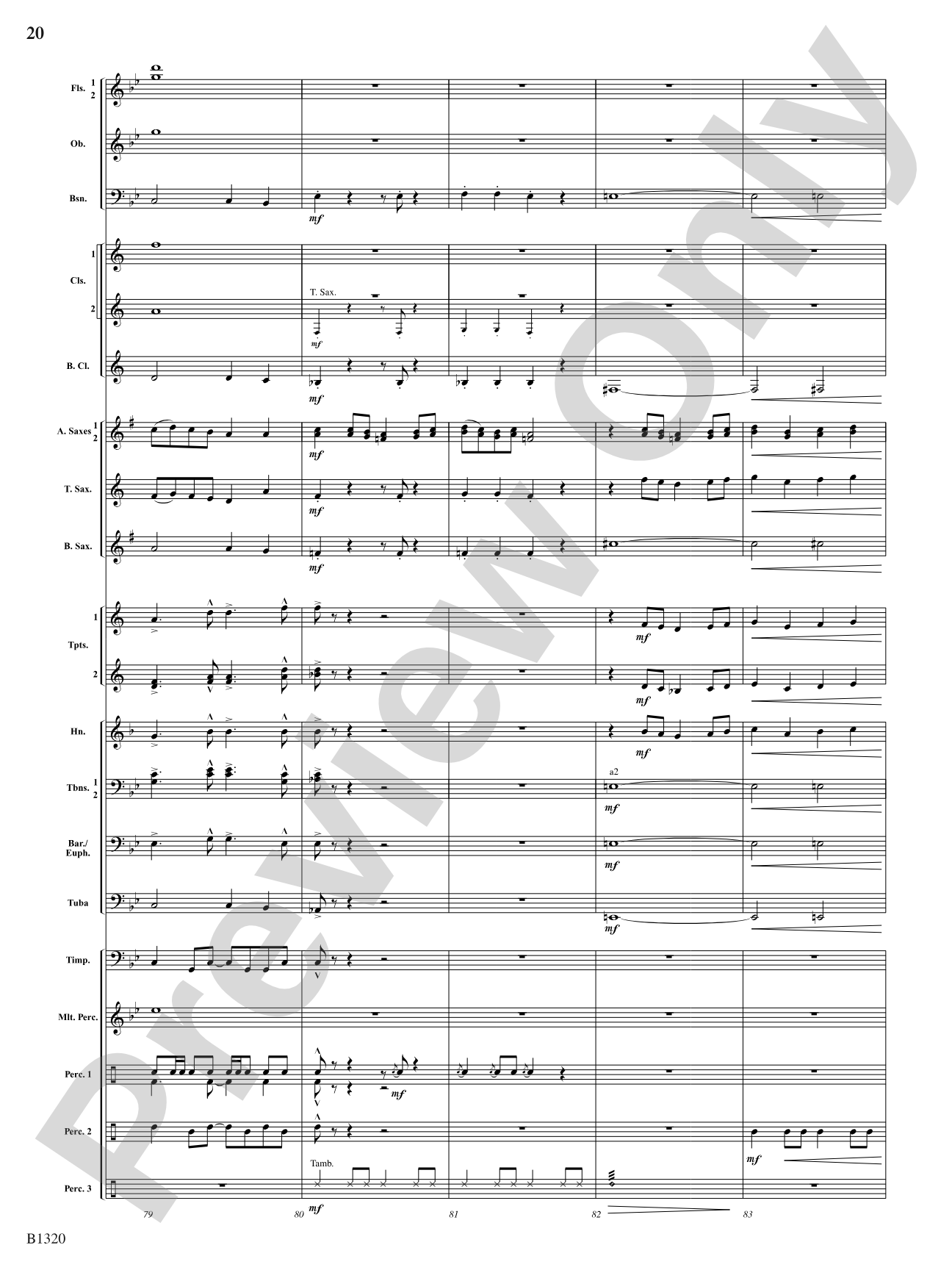 Moscow, 1941: Concert Band Conductor Score & Parts