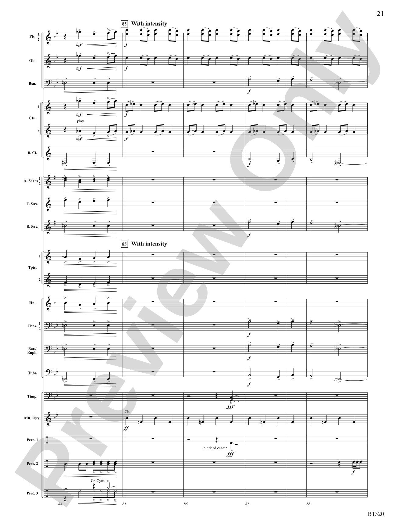 Moscow, 1941: Concert Band Conductor Score & Parts