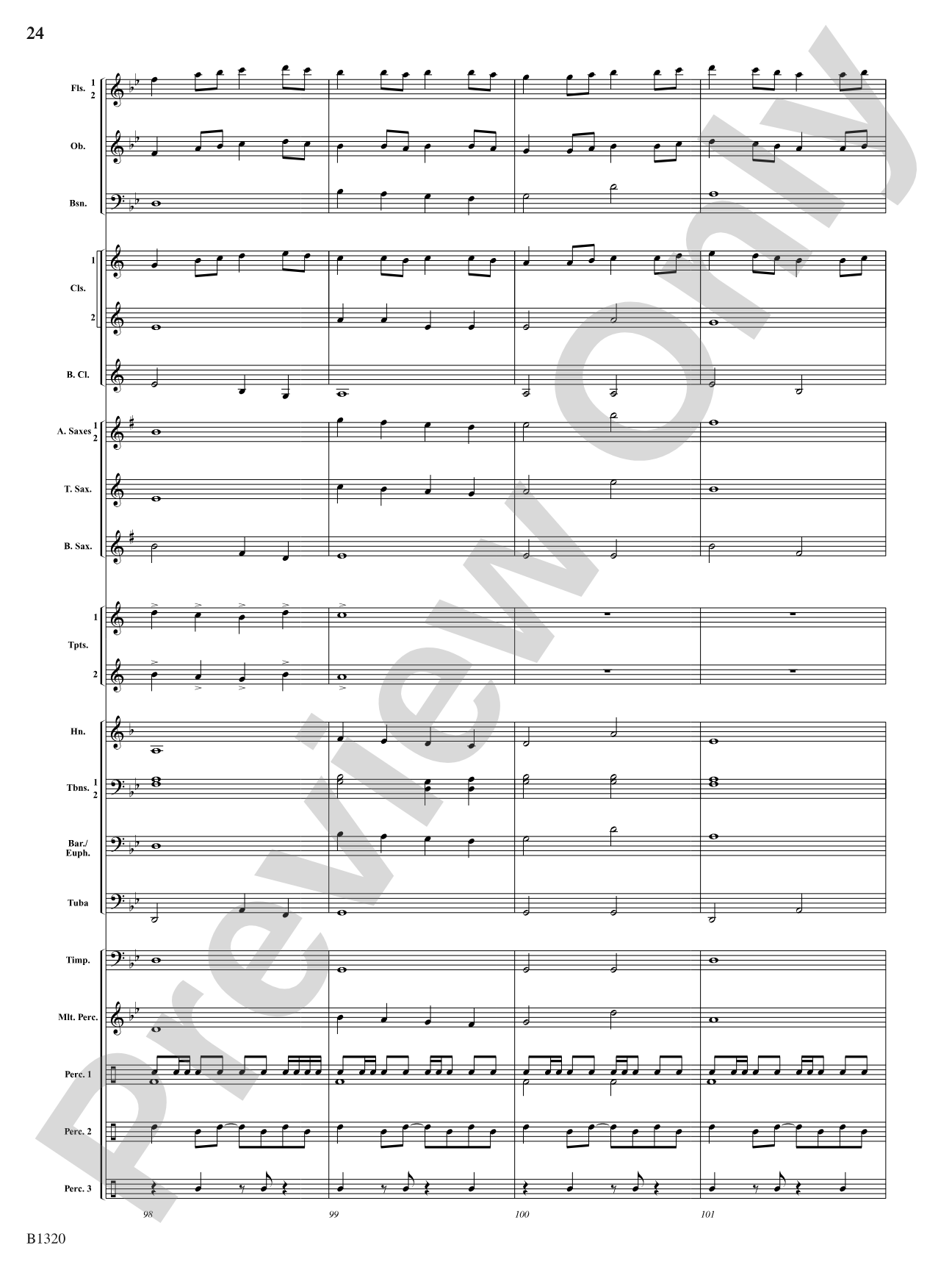 Moscow, 1941: Concert Band Conductor Score & Parts