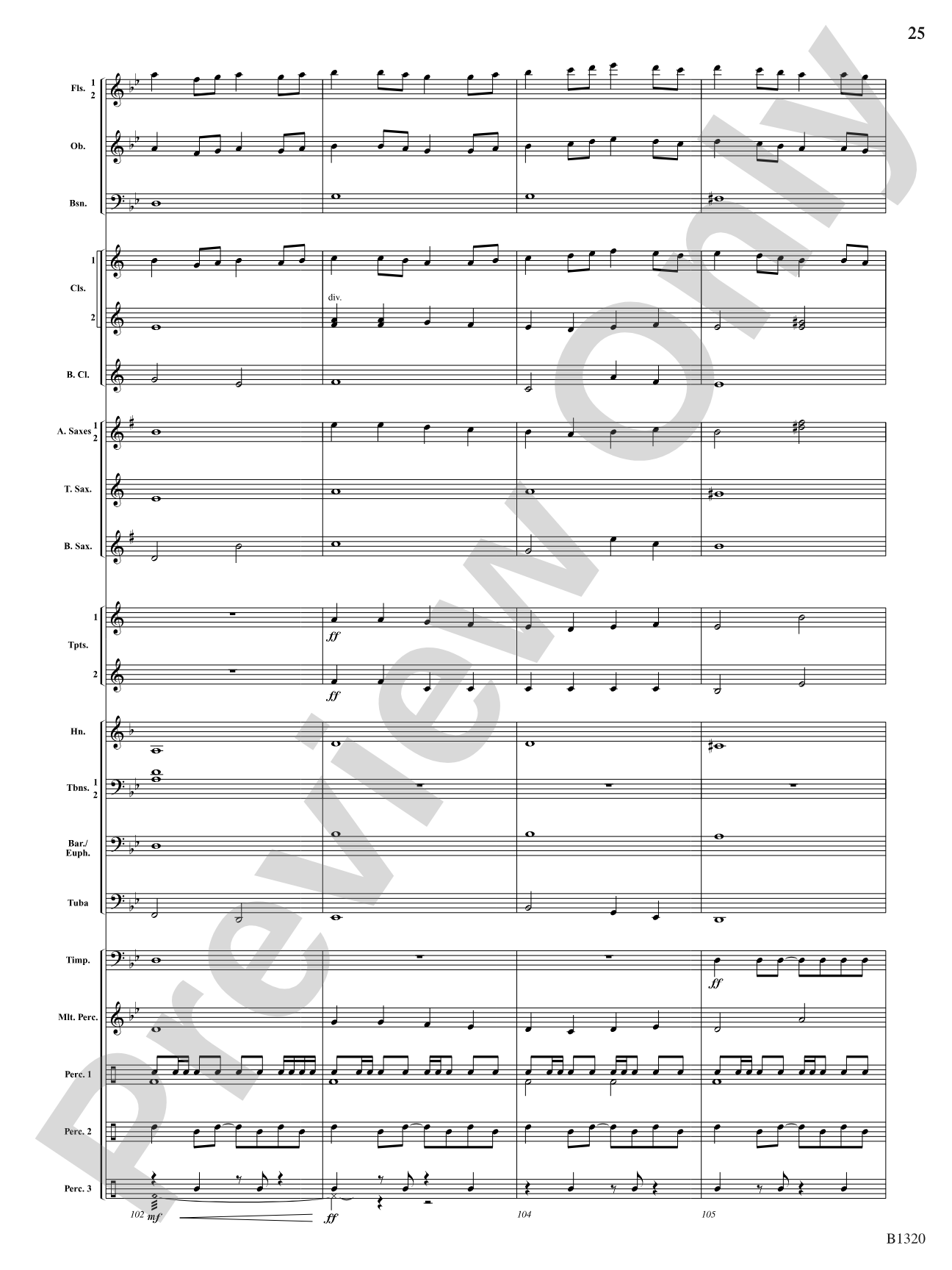 Moscow, 1941: Concert Band Conductor Score & Parts