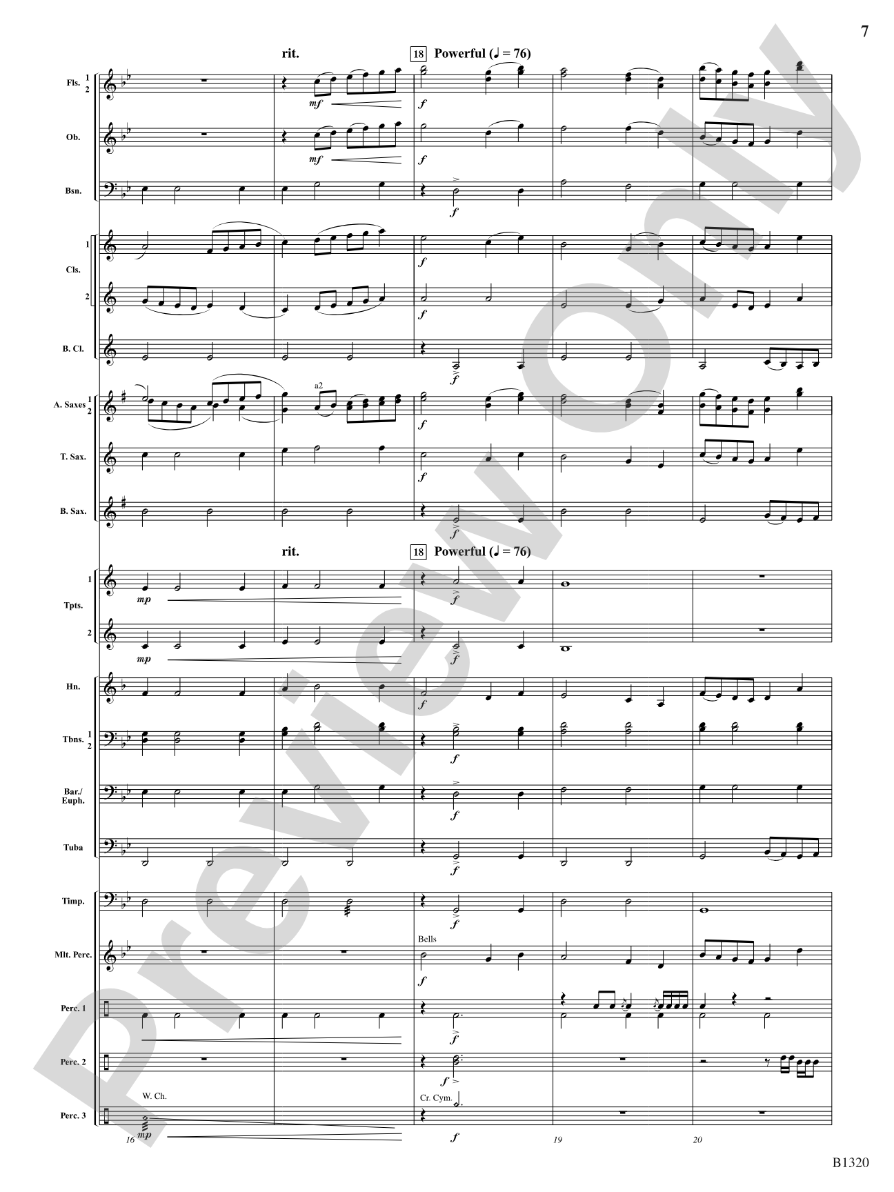 Moscow, 1941: Concert Band Conductor Score & Parts