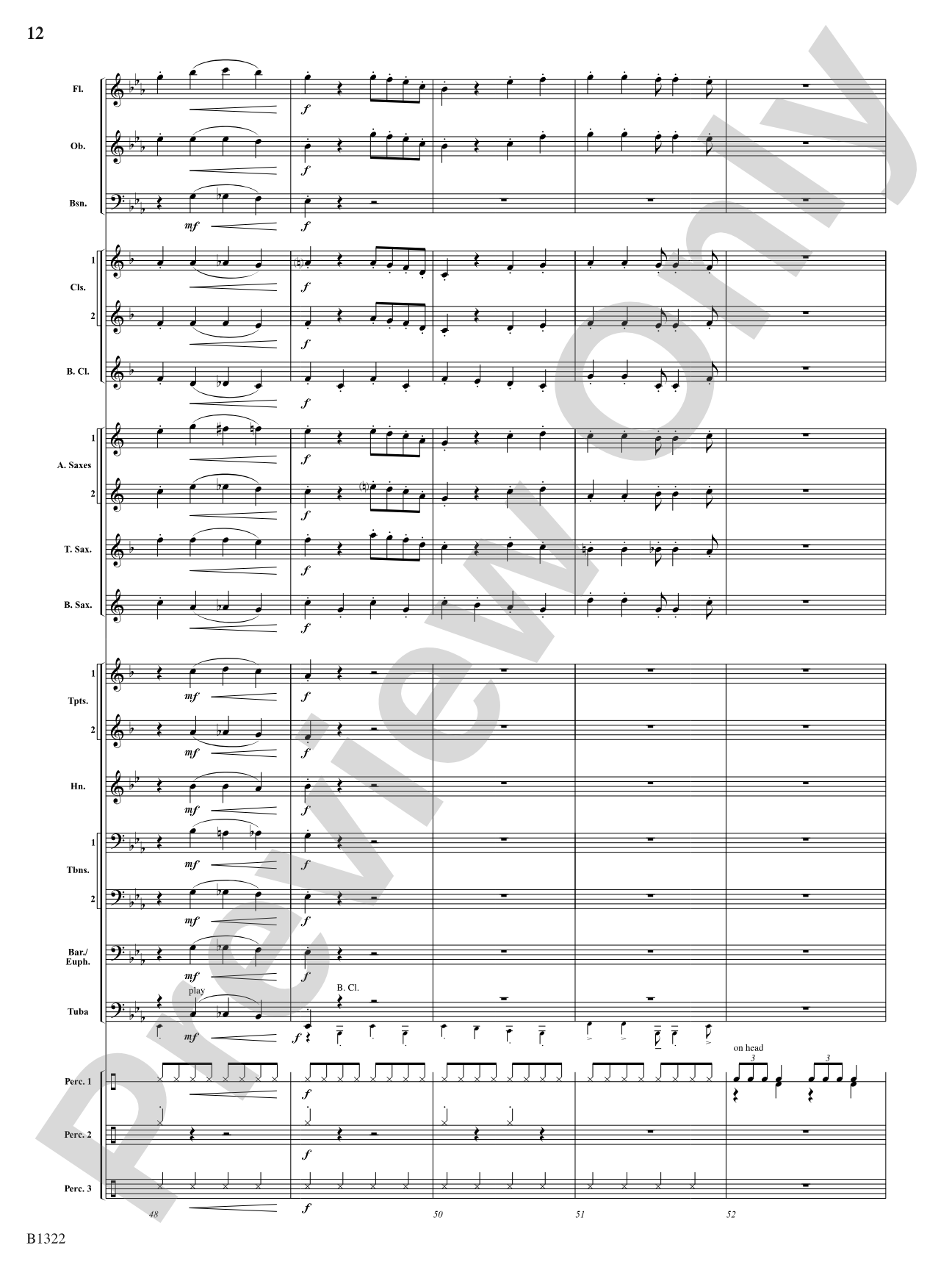 Go Tell It on the Mountain: Concert Band Conductor Score & Parts