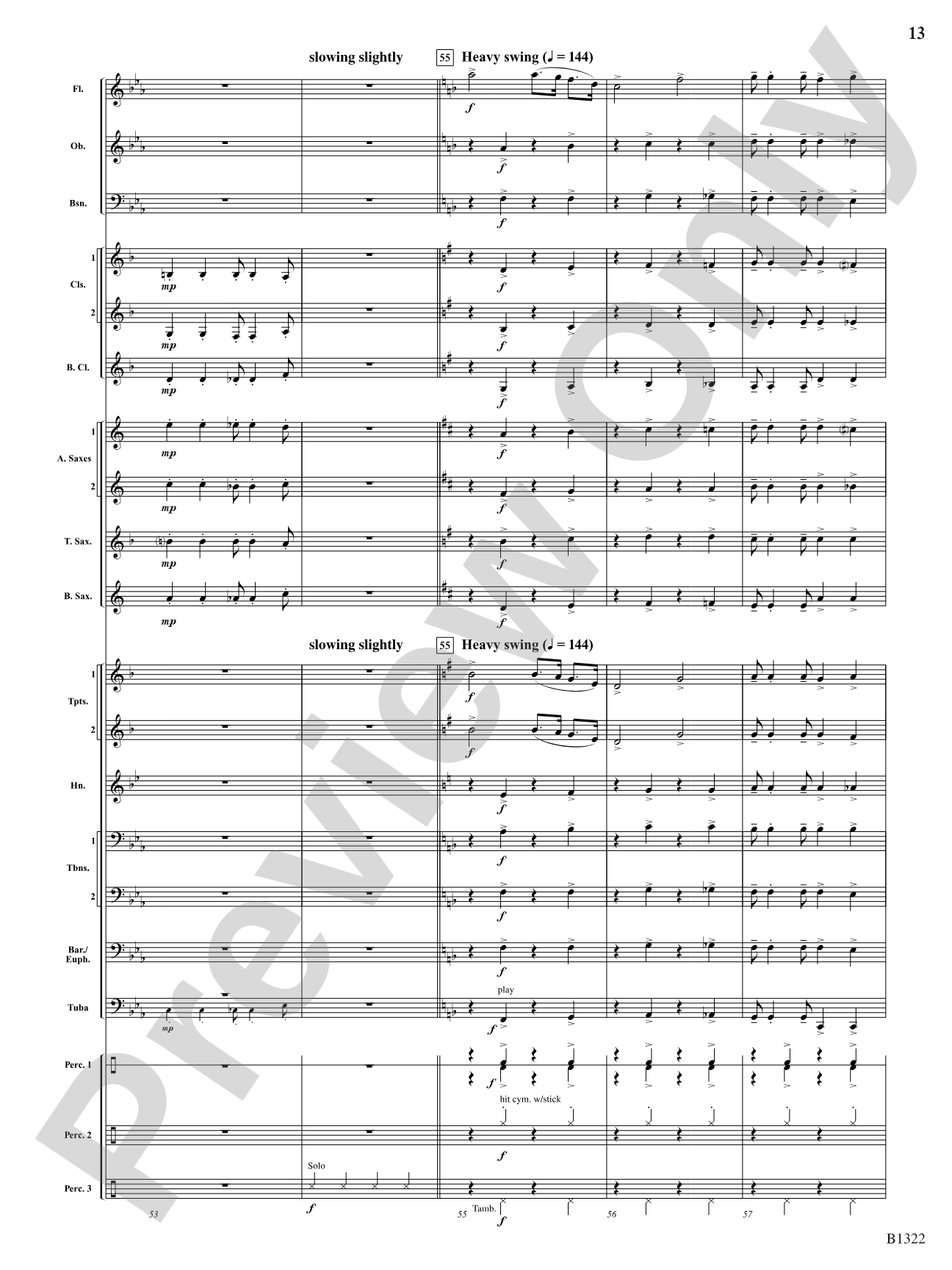 Go Tell It on the Mountain: Concert Band Conductor Score & Parts