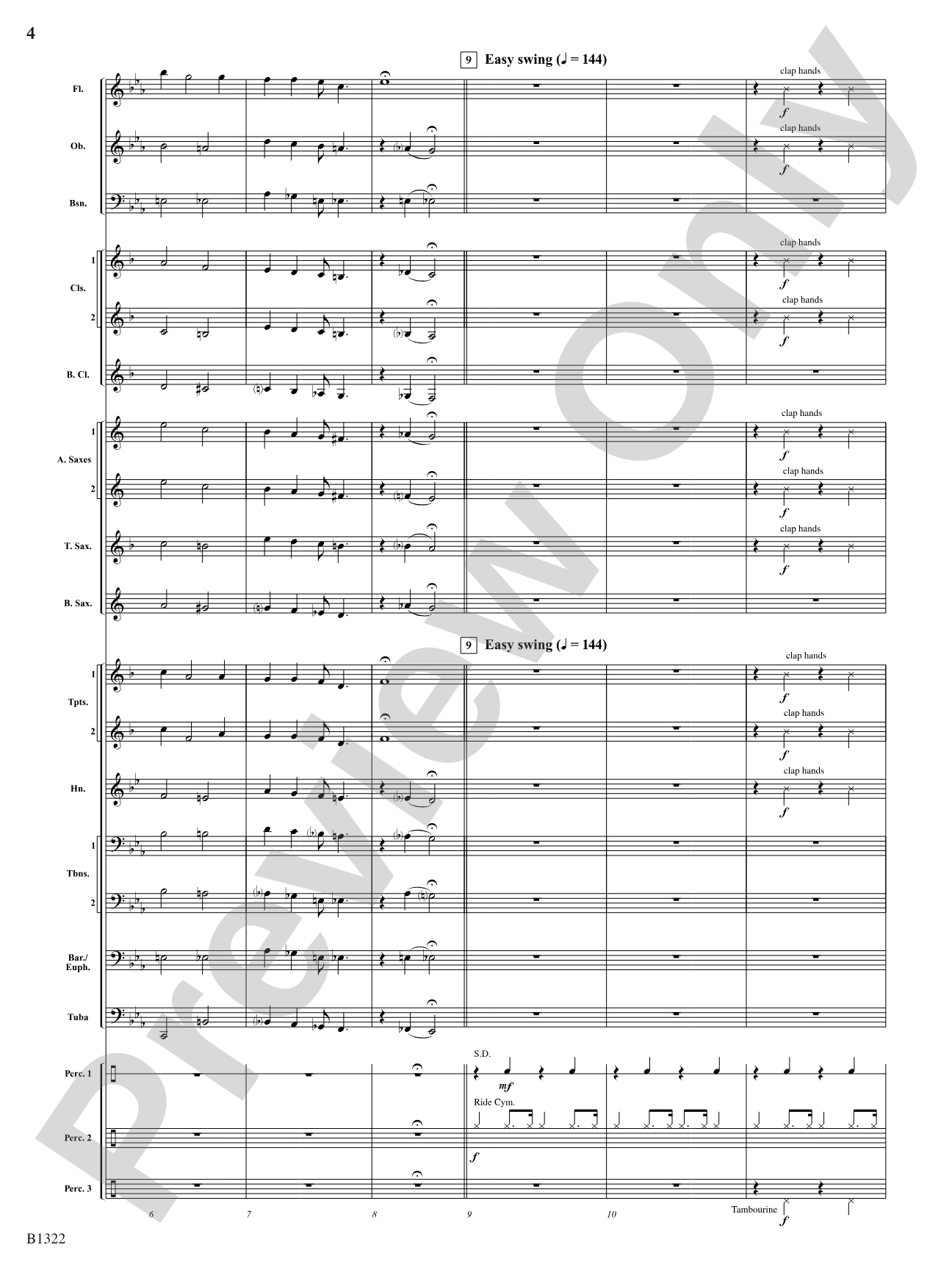 Go Tell It on the Mountain: Concert Band Conductor Score & Parts