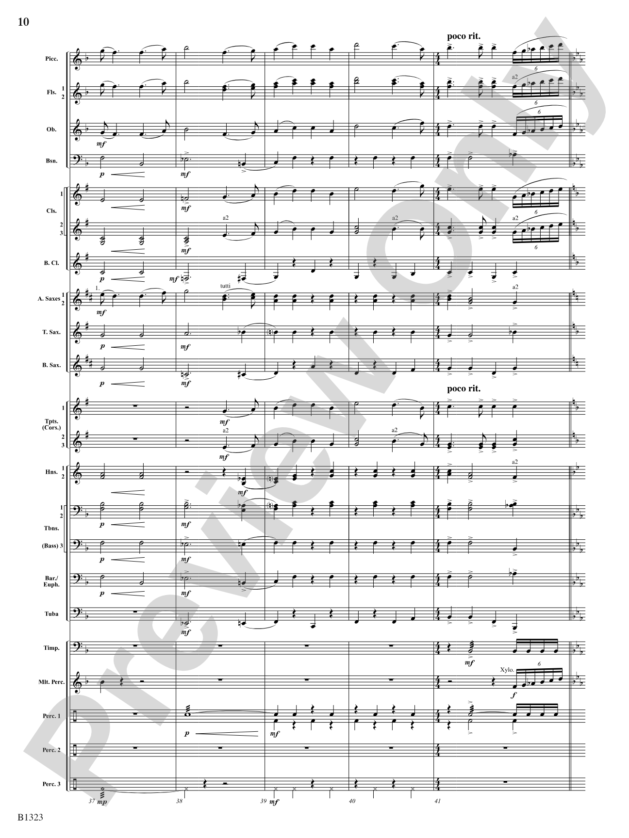 Three Scottish Vistas: Concert Band Conductor Score & Parts