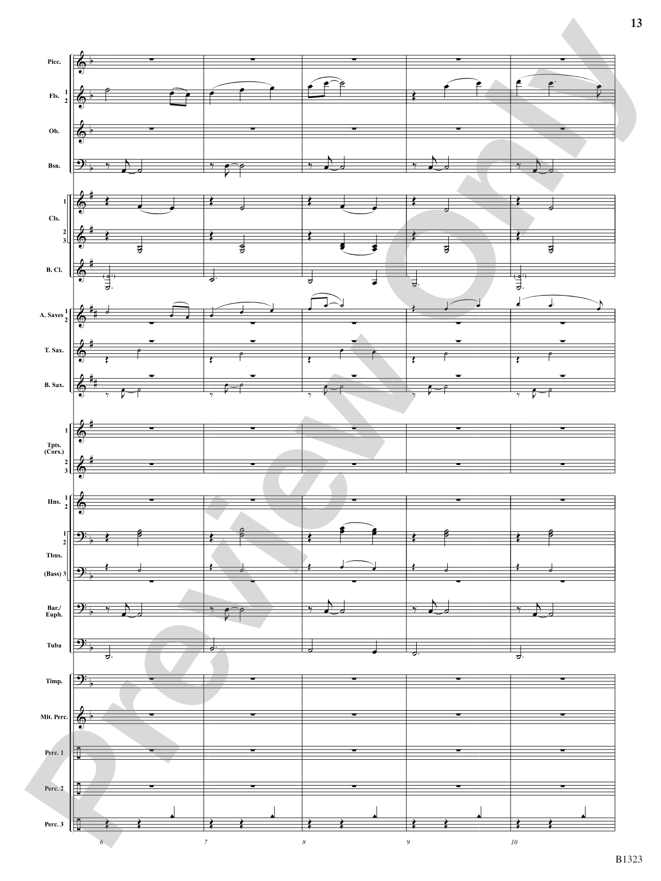 Three Scottish Vistas: Concert Band Conductor Score & Parts