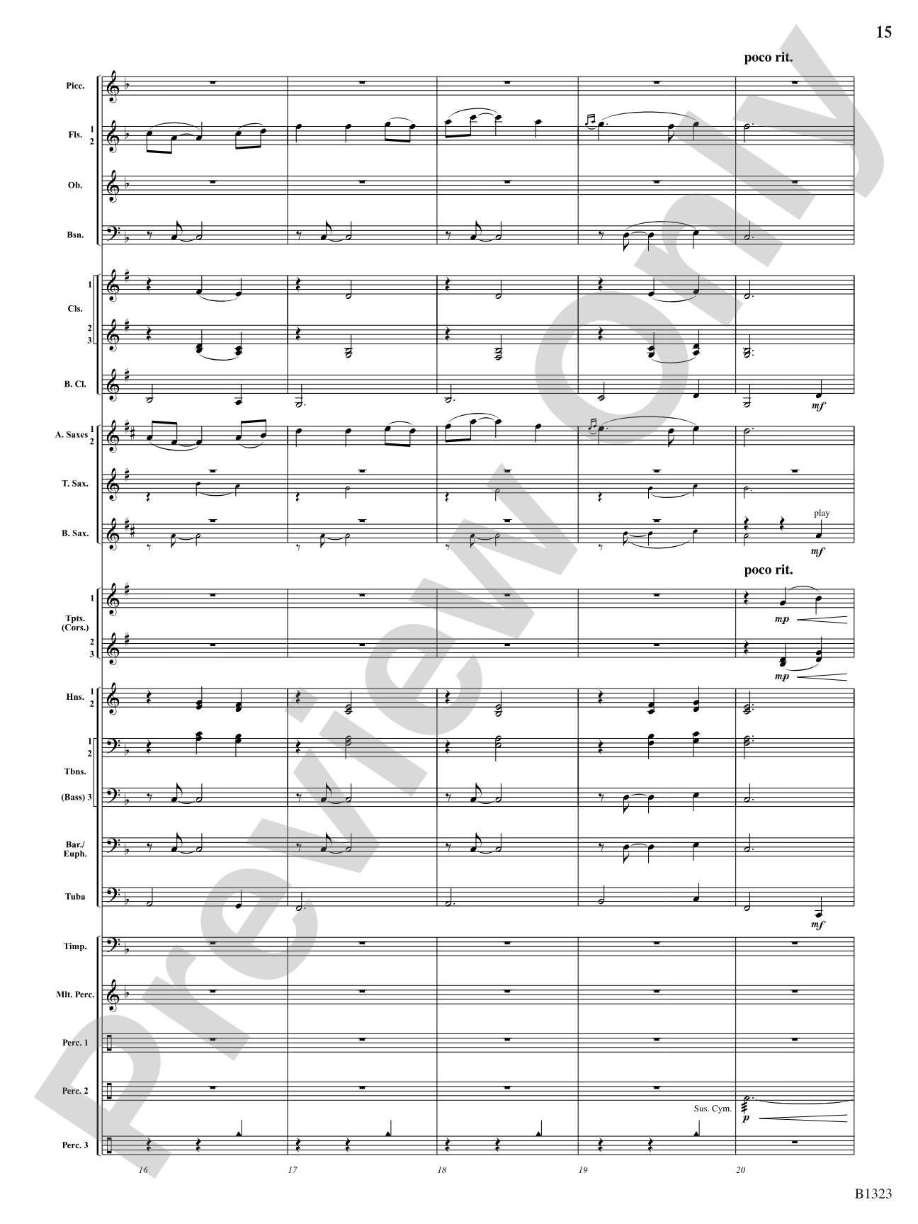 Three Scottish Vistas: Concert Band Conductor Score & Parts