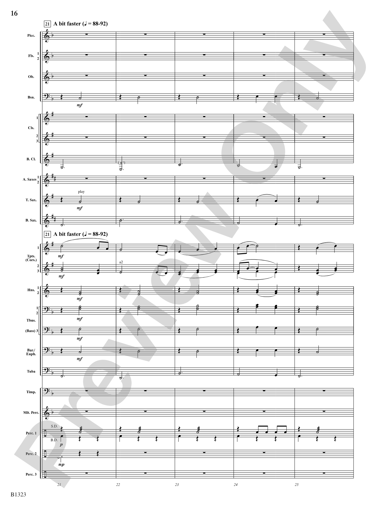 Three Scottish Vistas: Concert Band Conductor Score & Parts