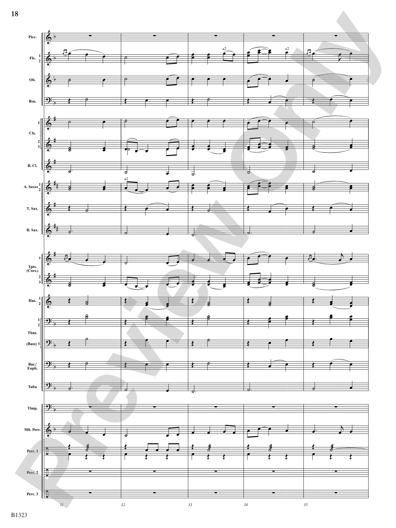 Three Scottish Vistas: Concert Band Conductor Score & Parts