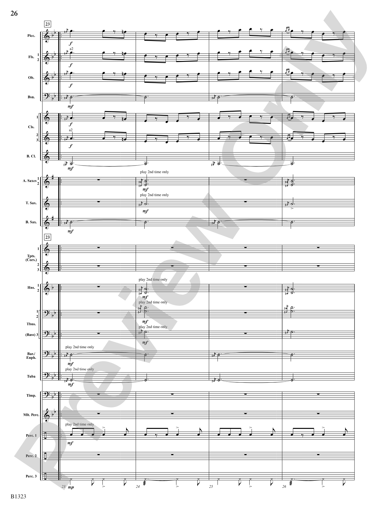 Three Scottish Vistas: Concert Band Conductor Score & Parts