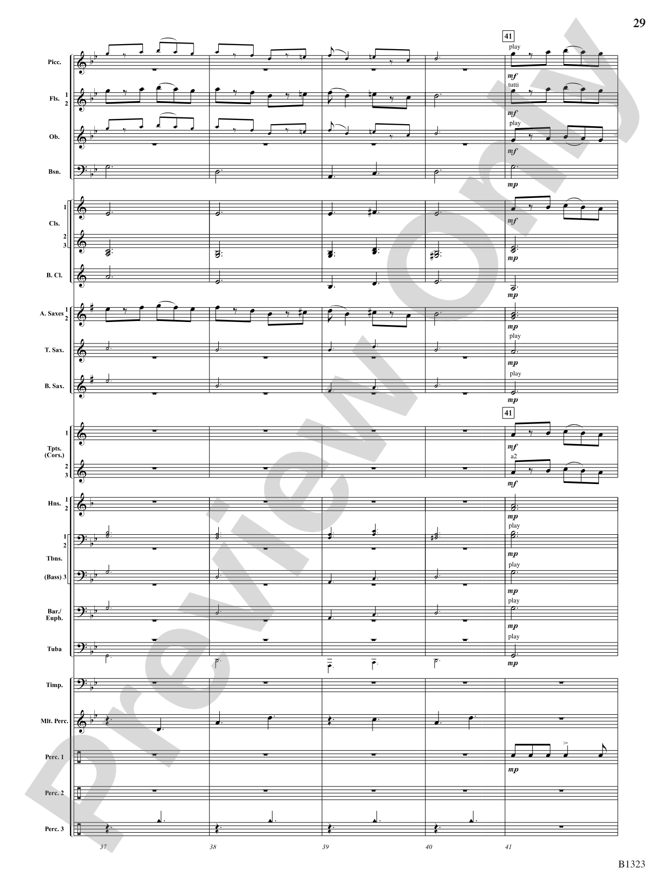 Three Scottish Vistas: Concert Band Conductor Score & Parts