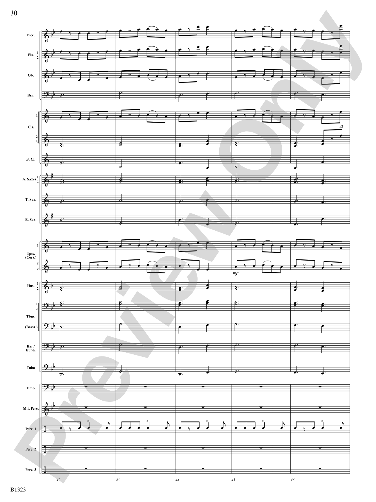 Three Scottish Vistas: Concert Band Conductor Score & Parts